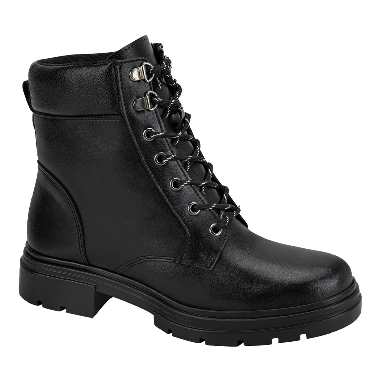 BOTA DAMA TIERRA BENDITA MILITAR LISO TACON BAJO 3Cm 1344404 — imagen 2