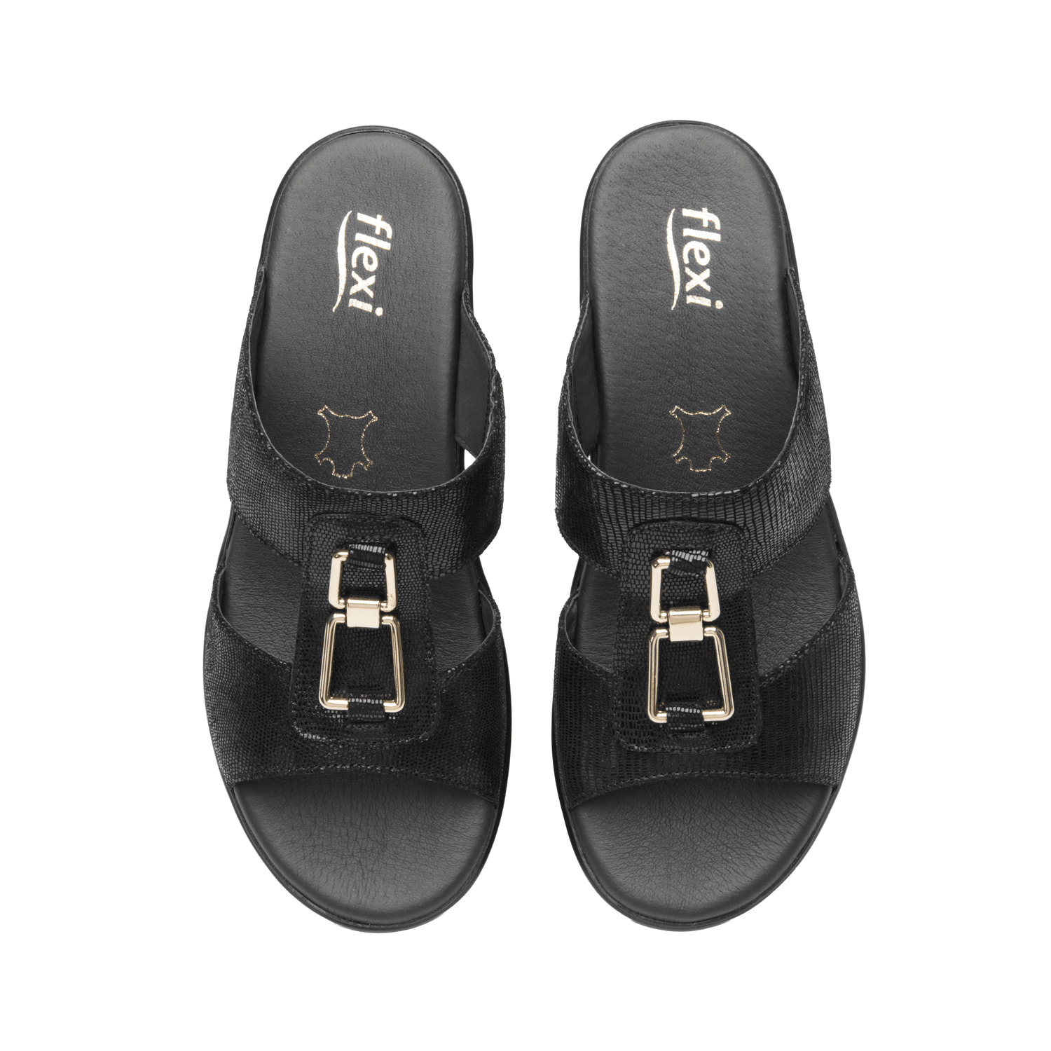 Sandalias Dama Flexi Negro Casual Mujer — imagen 9
