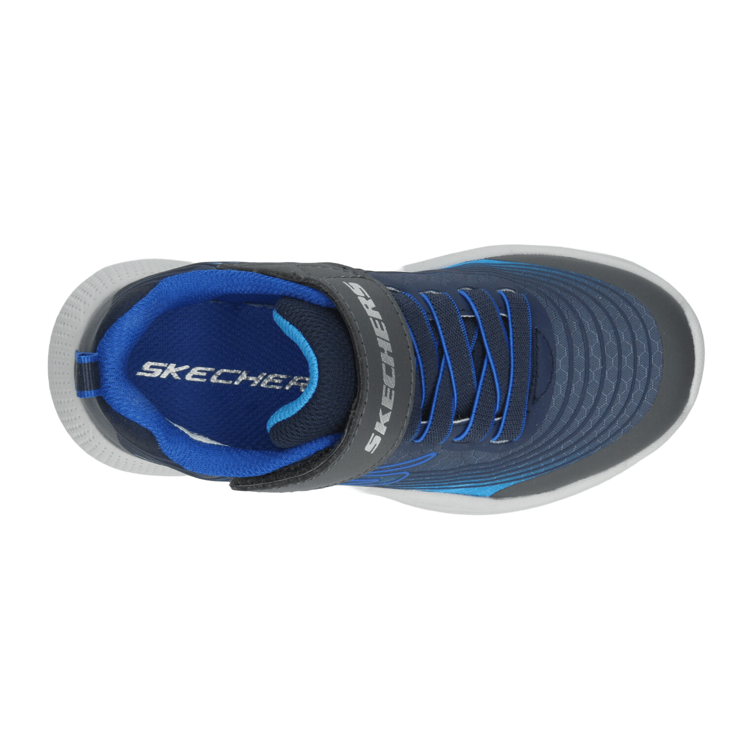 Tenis Skechers Microspec Advance Niño Azul Deportivo Infantil T17-22 — imagen 9