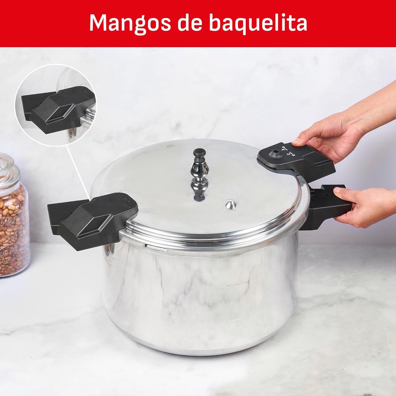 Olla Presión T-FAL 16L aluminio segura y versátil 5 seguridad 7114900080 — imagen 5