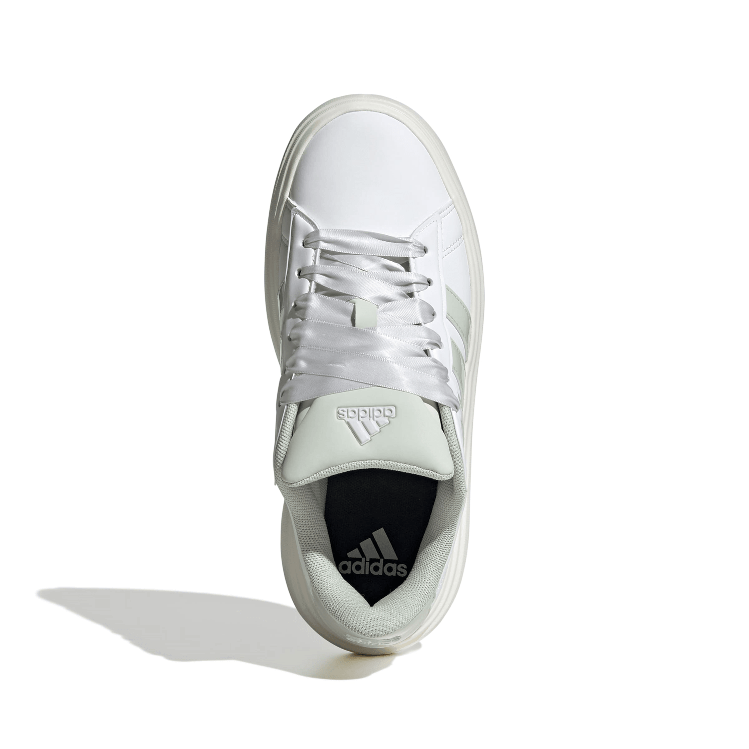 Tenis Adidas Grand Court Dama Blanco Plataforma Para Mujer — imagen 8