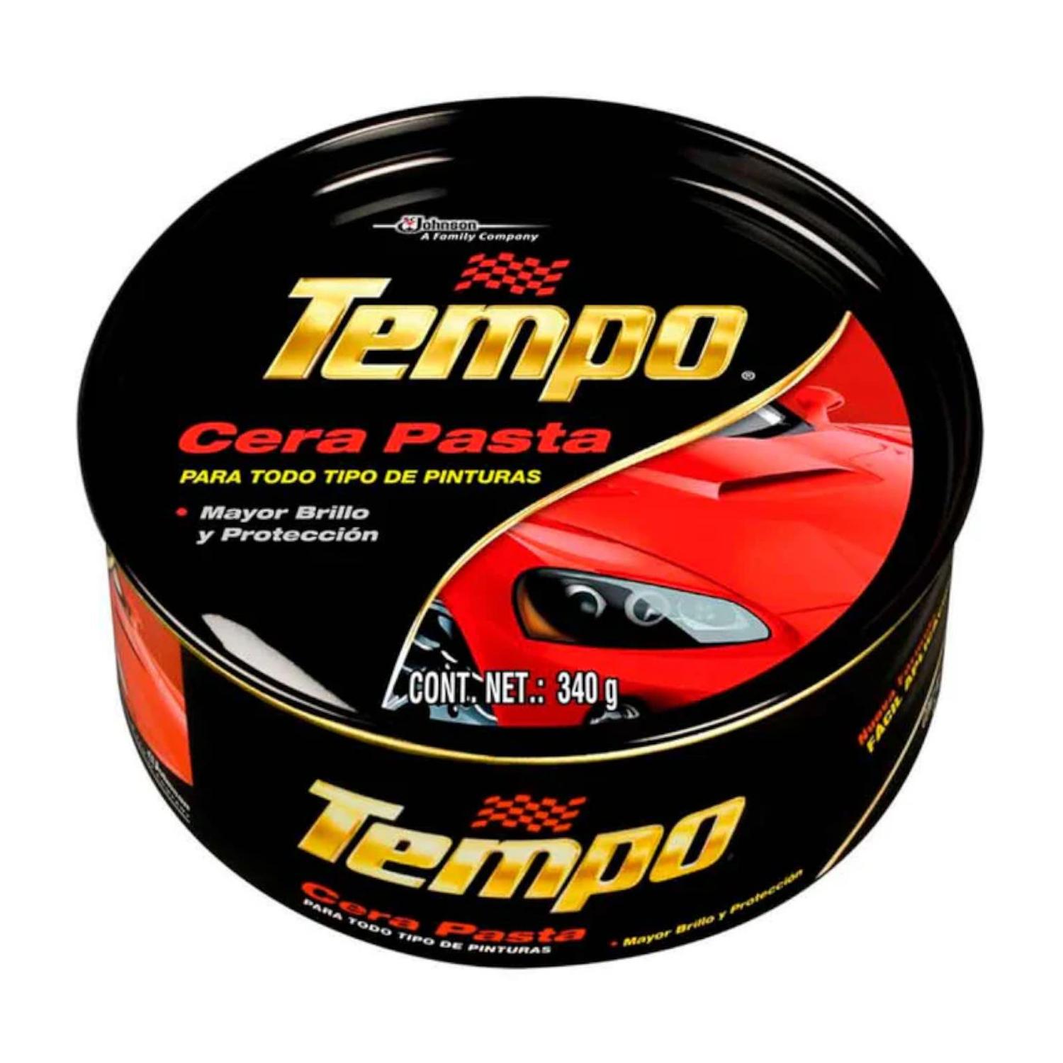 CERA EN PASTA TEMPO TODO TIPO DE VEHICULO 340G — imagen 1