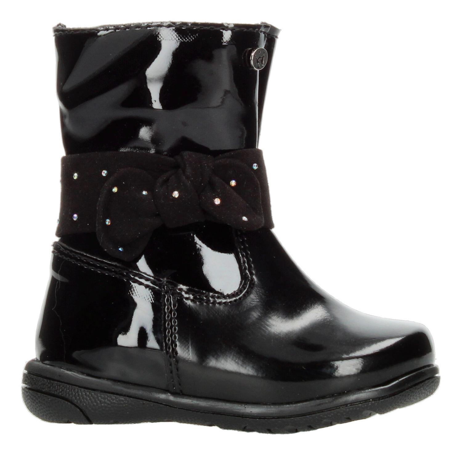 Bota Jakuna Niña Casual Cómoda Negro Infantil T12-18 — imagen 1
