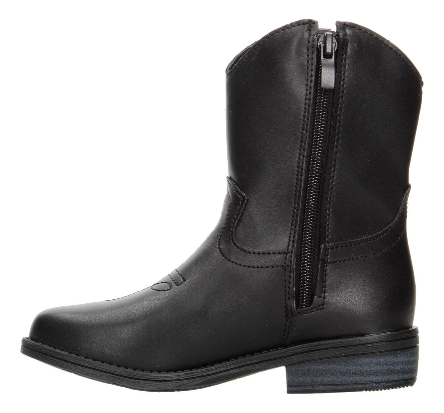 Bota Vaquera Niña Tropicana Negro Texana Infantil T18-22 — imagen 6