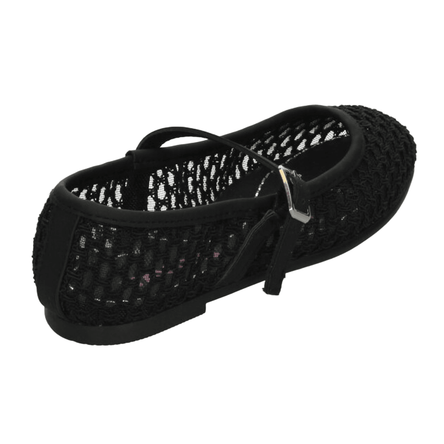 Flat Vavito Red Niña Casual Hebilla Negro Infantil T22-27 — imagen 3