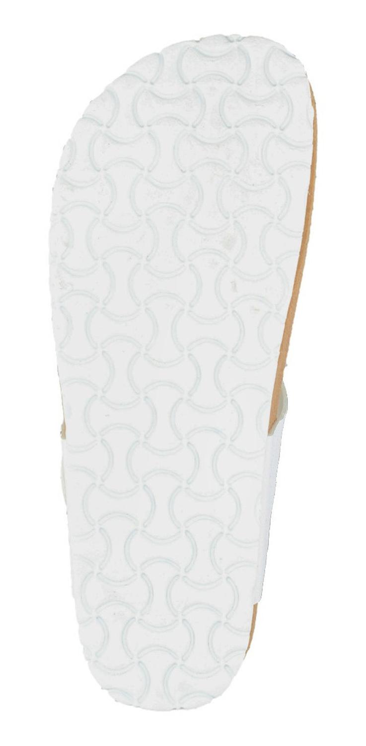 Sandalia Caray Crown Dama Casual Flip Flop Blanco Mujer — imagen 9