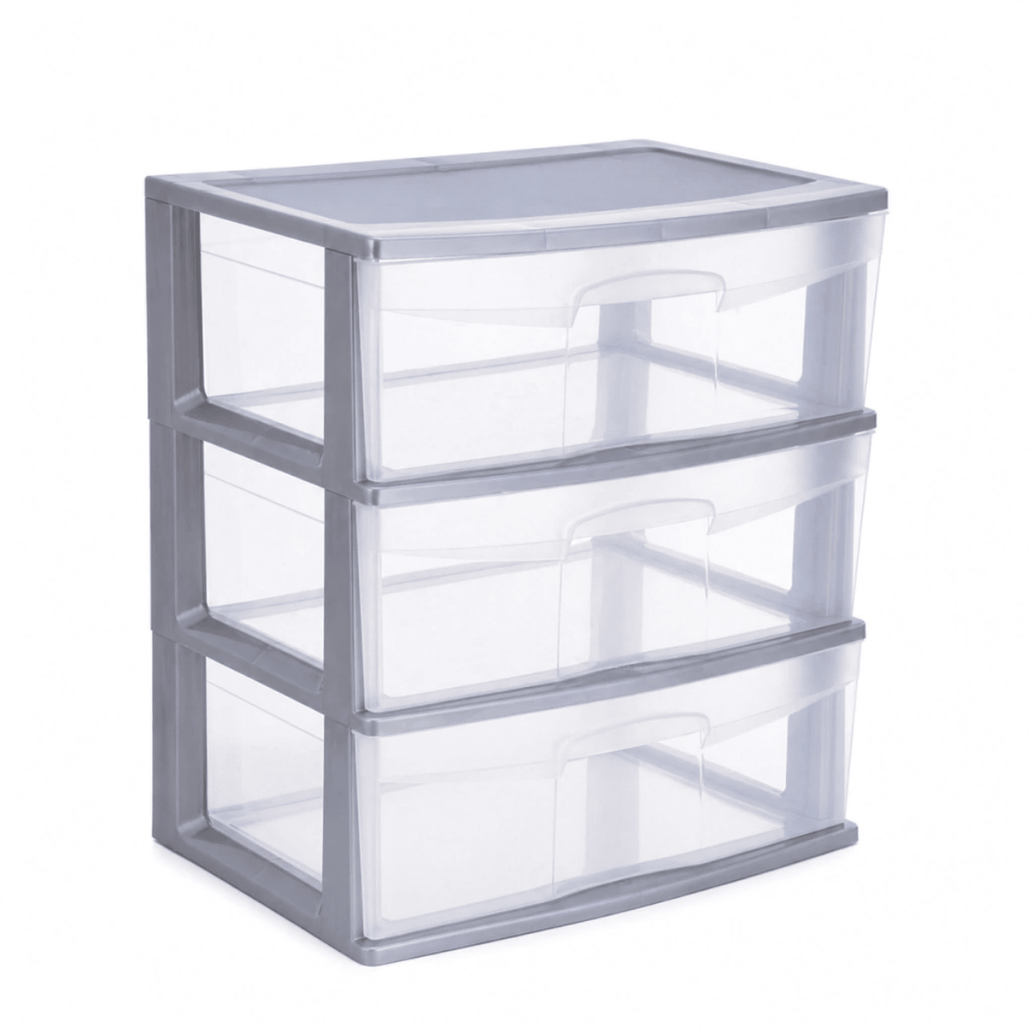 Cajonera Organizadora 3 Cajones Italhome 8402 Negro Grande — imagen 1