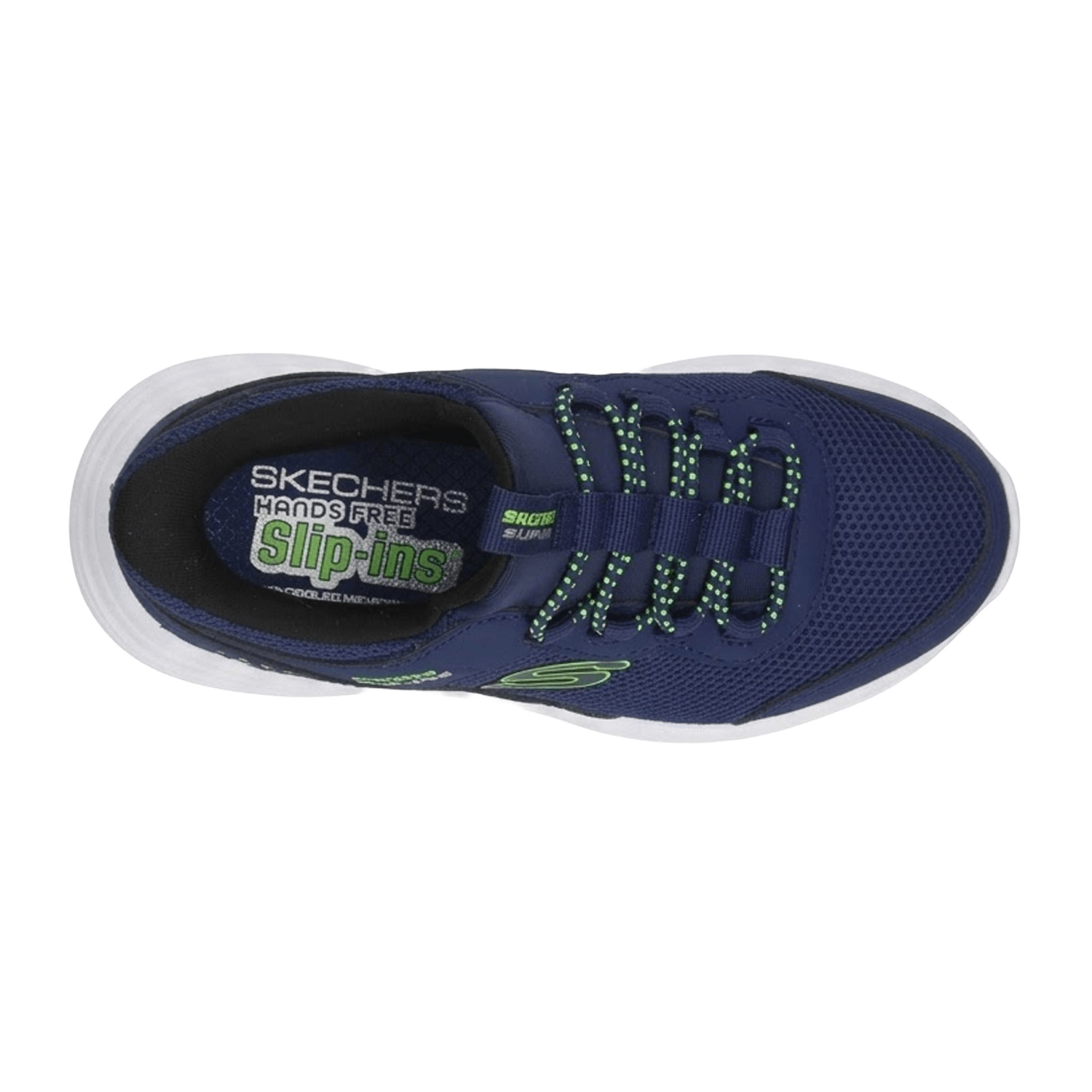 Tenis Skechers Bounder Pro Niño Azul Deportivo Slip Infantil T17-22 — imagen 9
