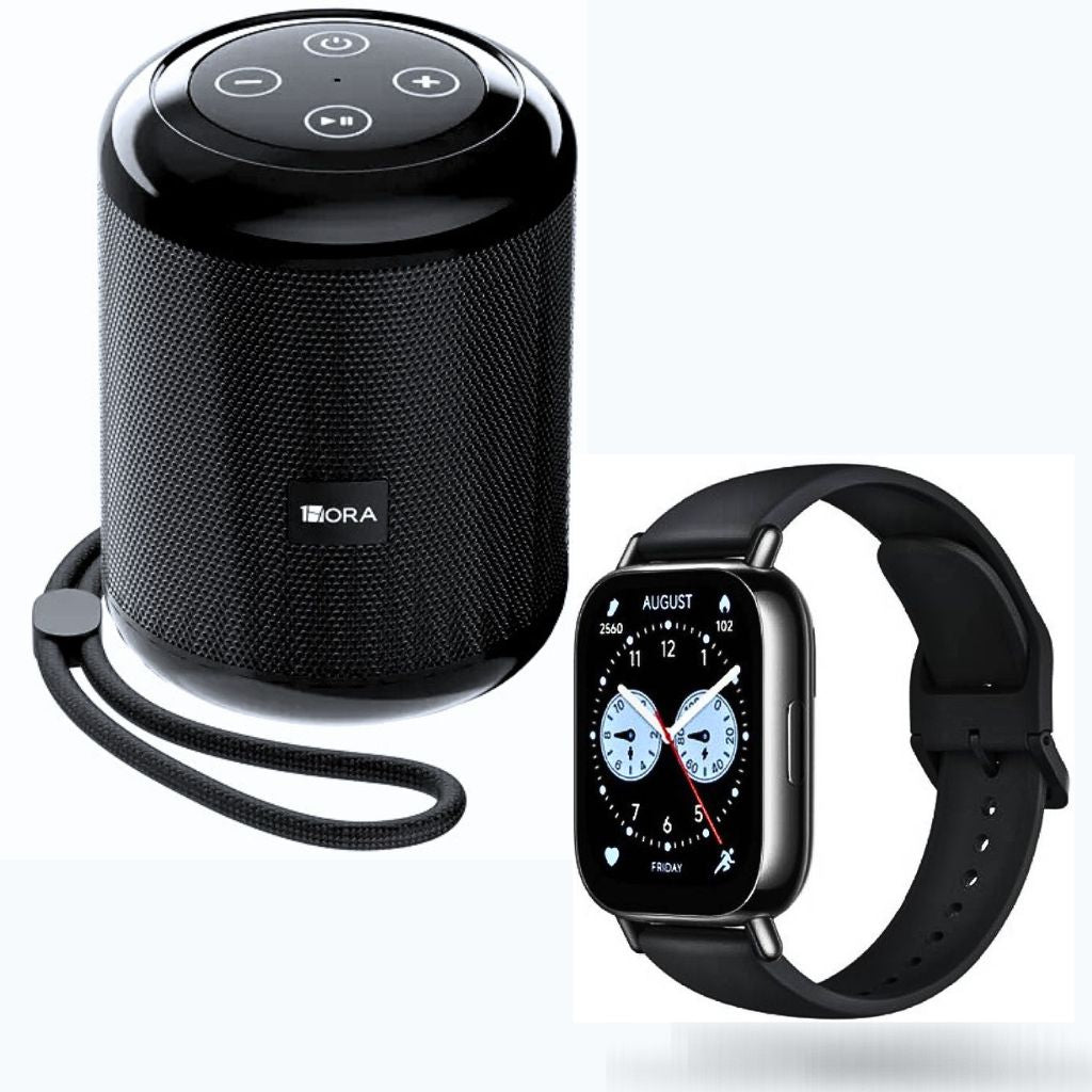 1HORA BOC062 Bocina Subwoofer y Xiaomi Redmi Watch 5 Active — imagen 3