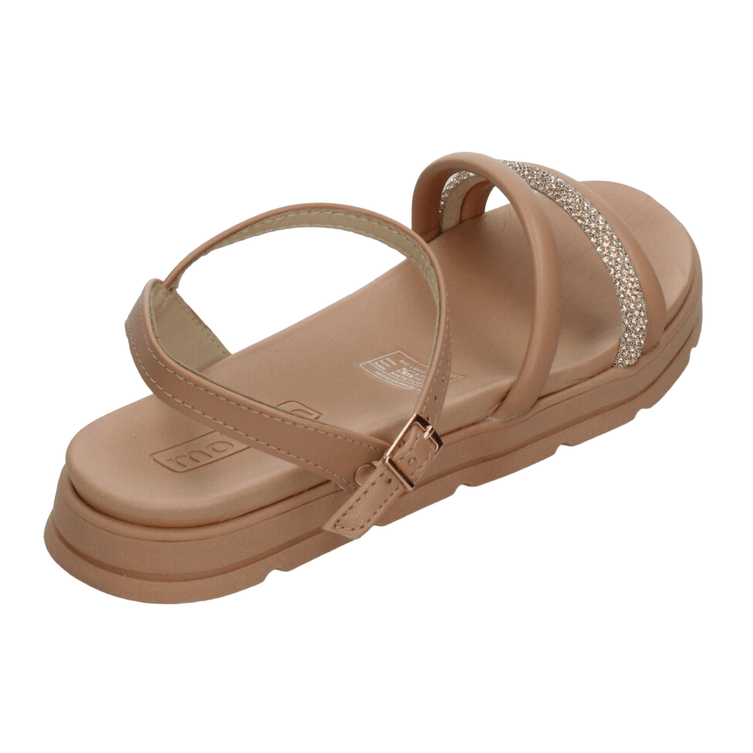 Sandalias Moleca Dama Casual Nude Mujer — imagen 3