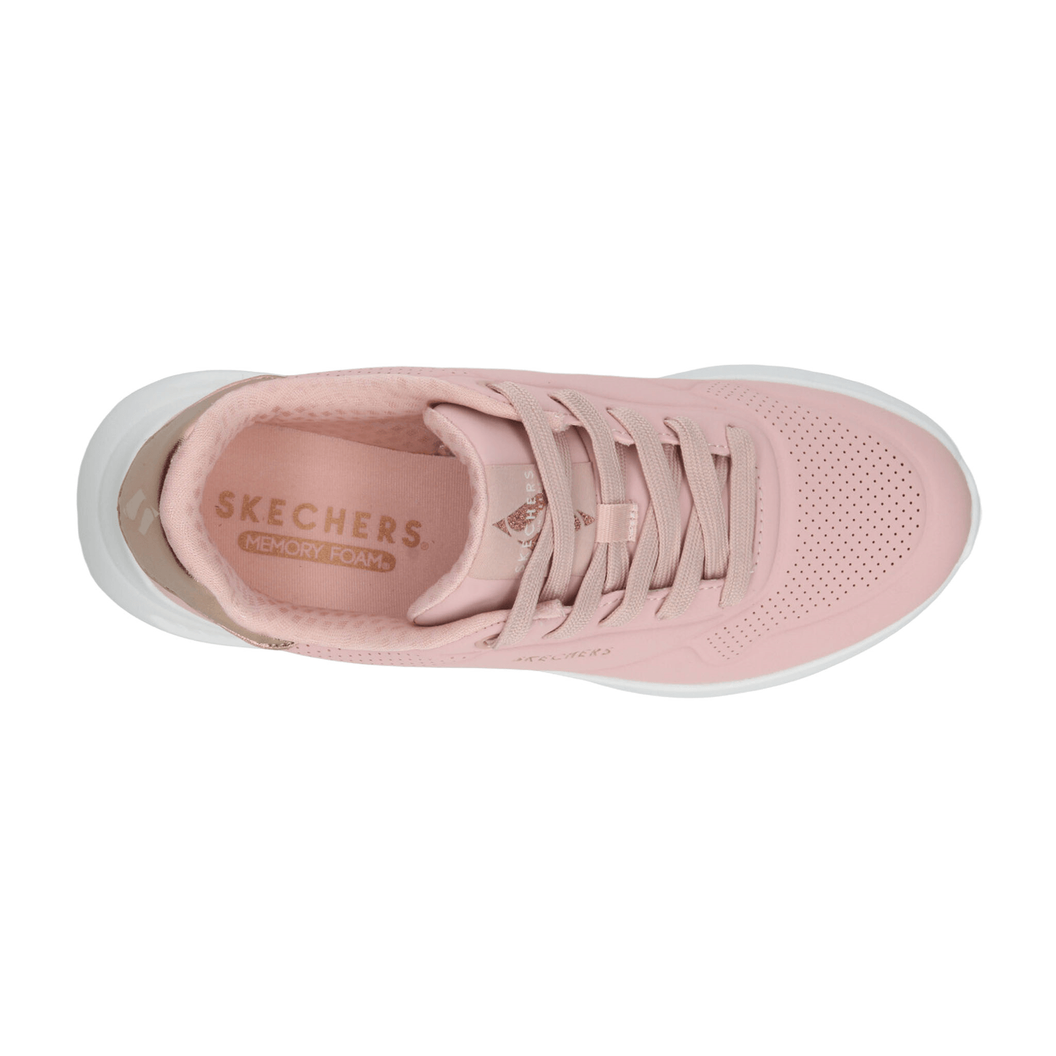 Tenis Skechers Street Uno Lite Dama Casual Rosa Mujer — imagen 8