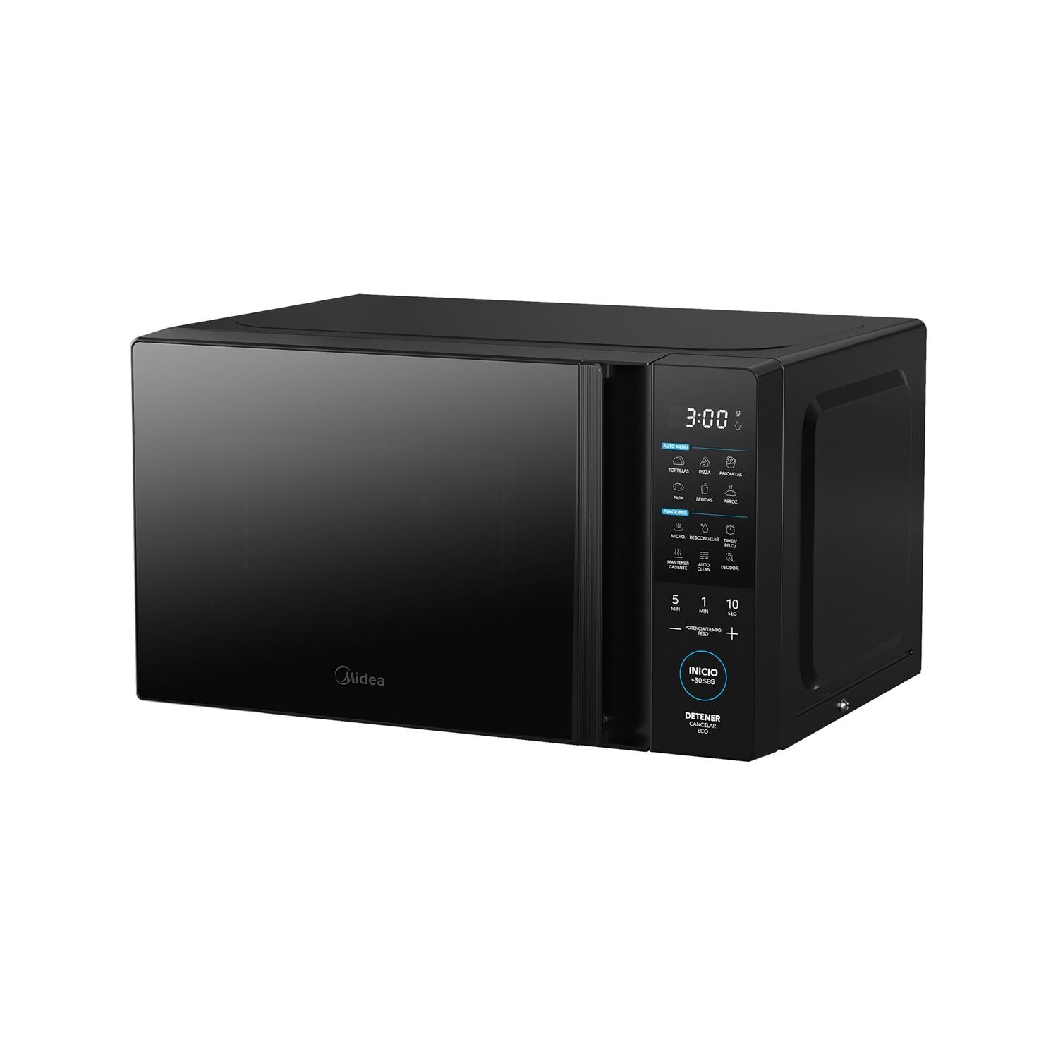 Microondas Midea TasteExpress 1.1 Pies 30L Negro — imagen 8