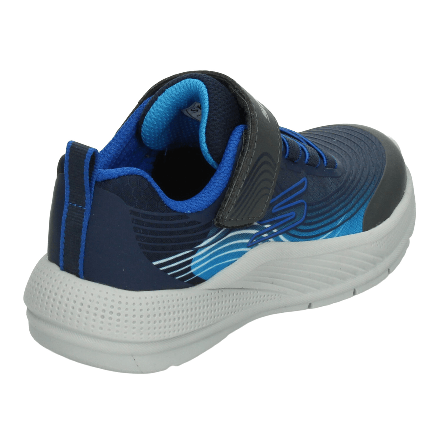 Tenis Skechers Microspec Advance Niño Azul Deportivo Infantil T17-22 — imagen 4