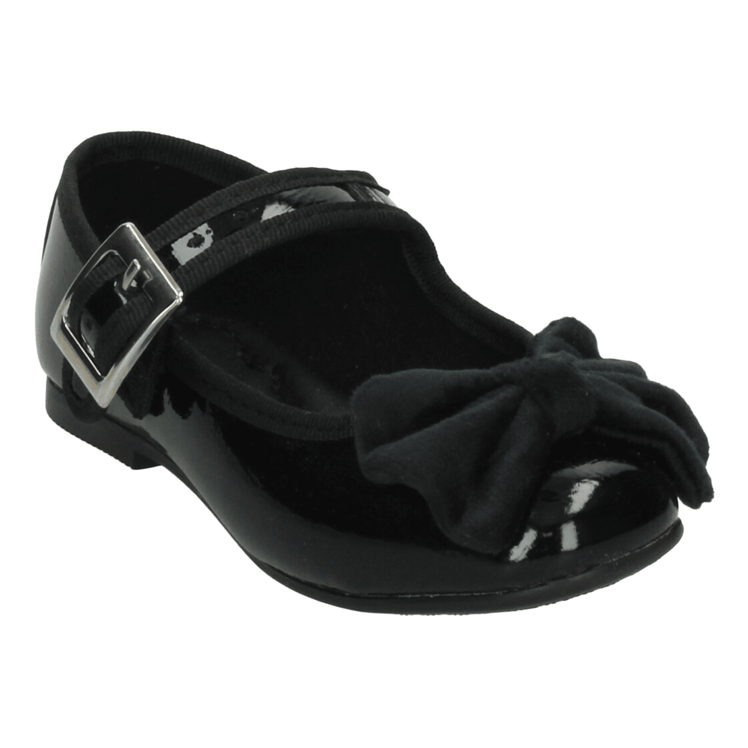 Zapato Vavito Niña Casual Charol Negro Infantil T15-18 — imagen 4