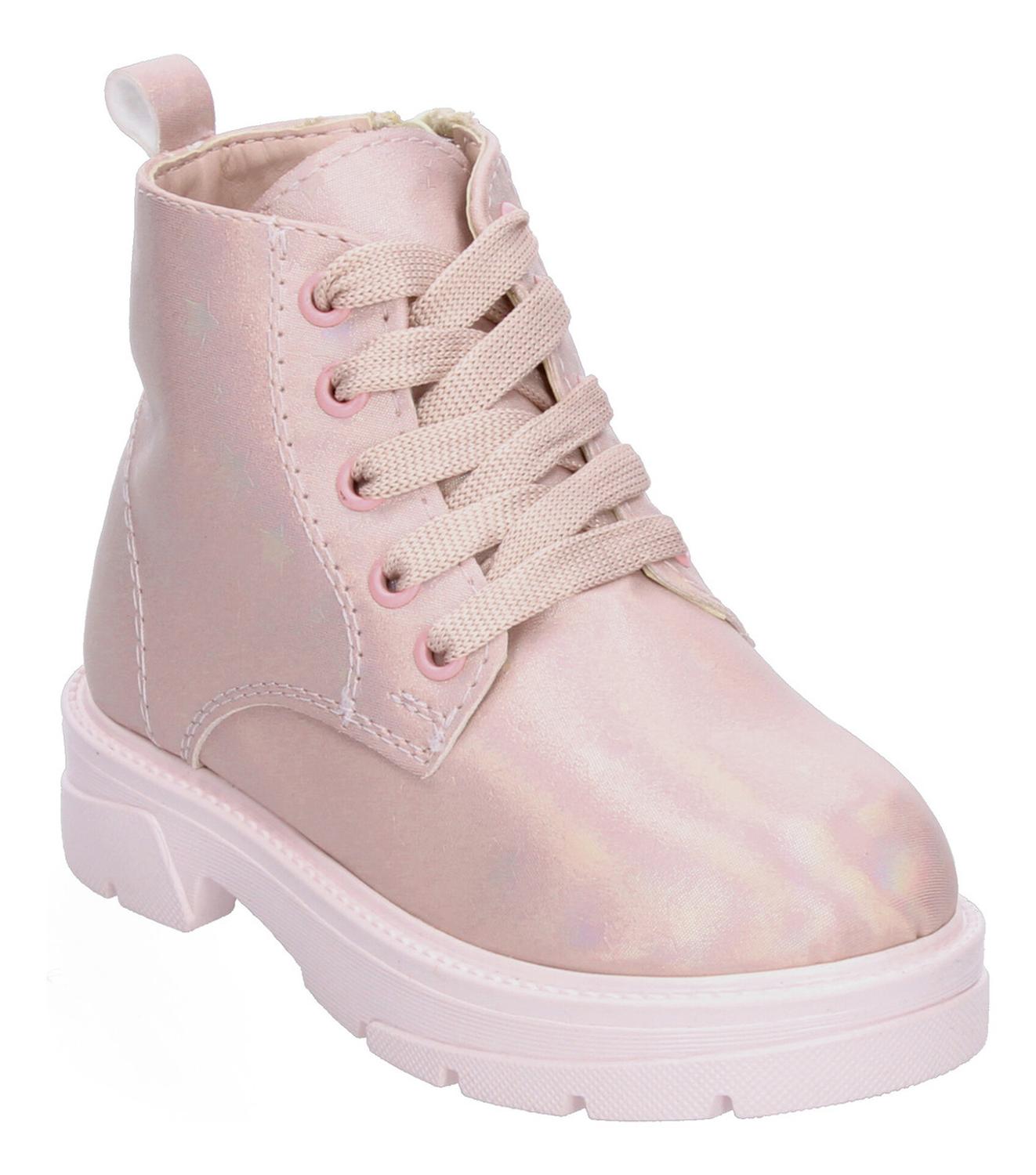 Bota Blasito Niña Casual Cintas Rosa Infantil T15-21 — imagen 2
