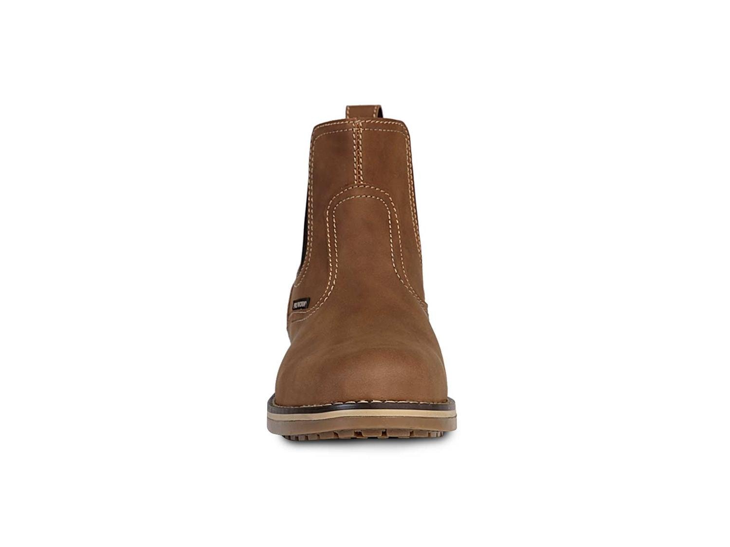 Bota hombre casual Vestir botin PRO WORK 89705 coax Canela — imagen 4