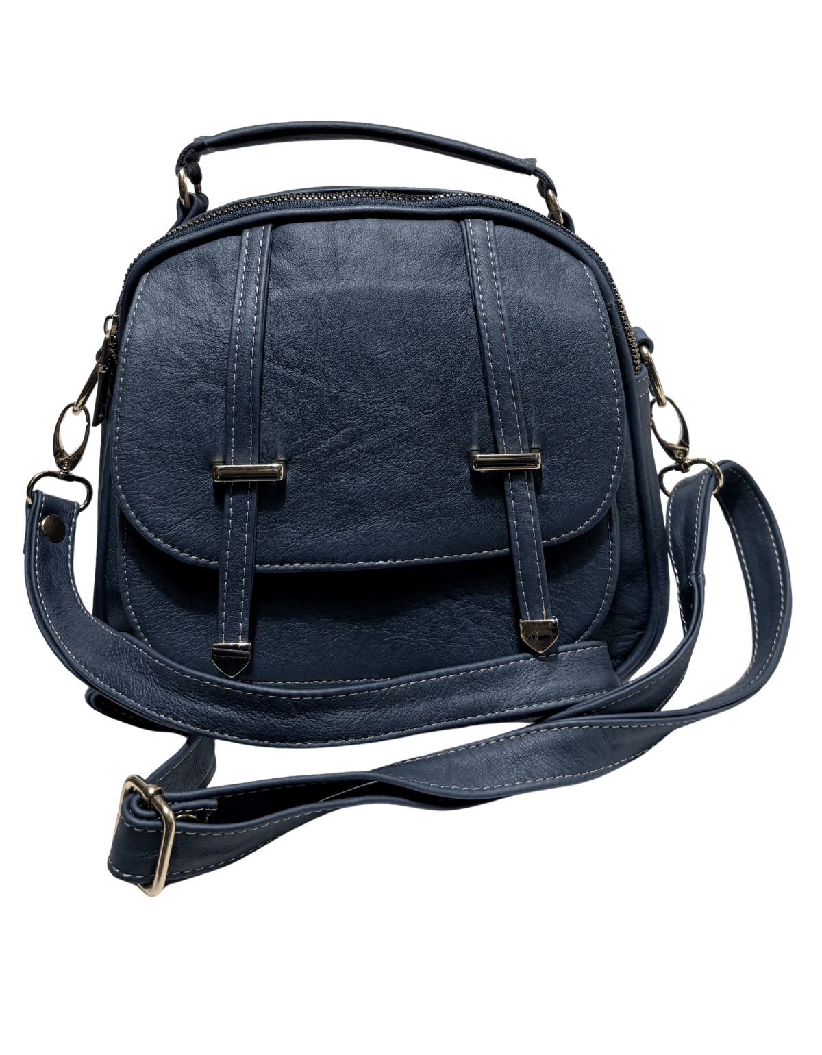 Bolsa Crossbody Mochila Para Mujer Jf66 Piel Legitima Original — imagen 13