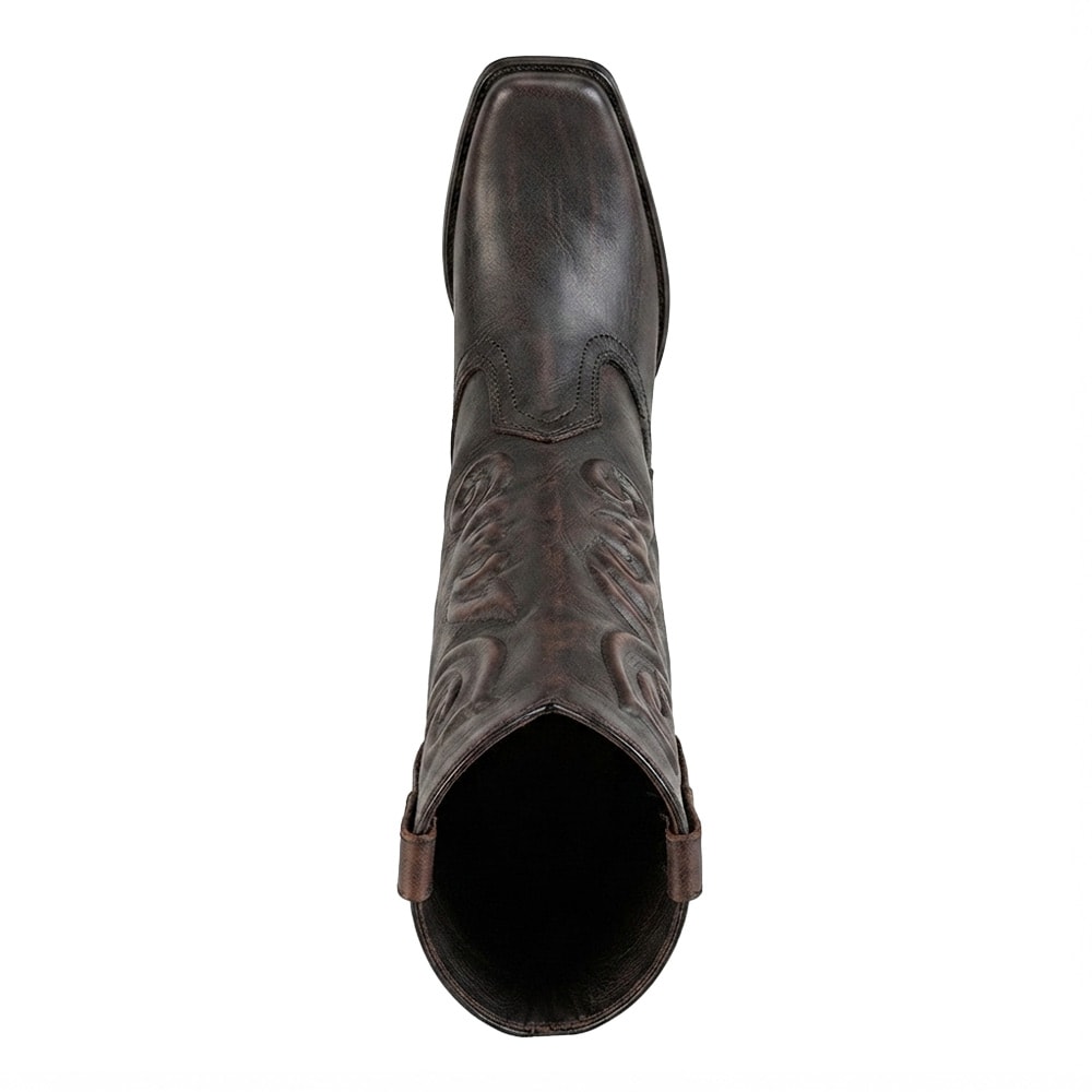 BOTA DAMA JC MCCOY VAQUERA PIEL TUBO GRABADO 6Cm 1344454 — imagen 9
