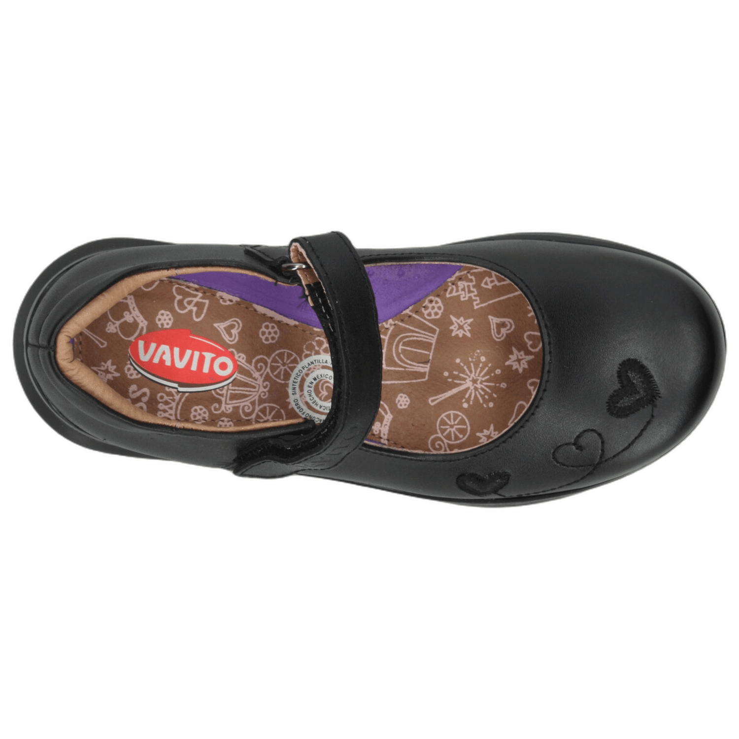 Zapato Escolar Vavito Niña Negro Escolar Infantil T18-22 — imagen 9