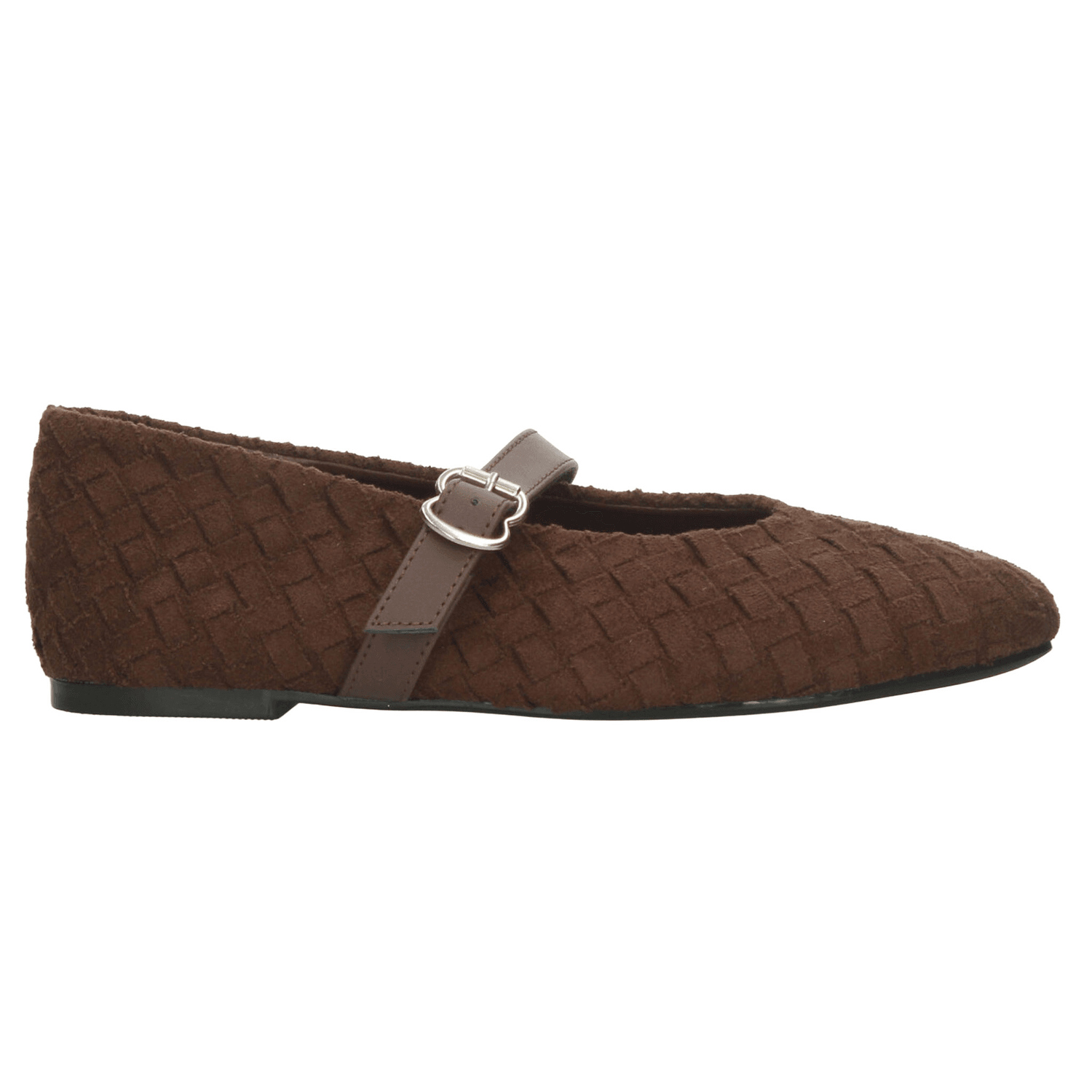 Flats Berlin Dama Café Casual Mary Jane Hebilla Mujer — imagen 2