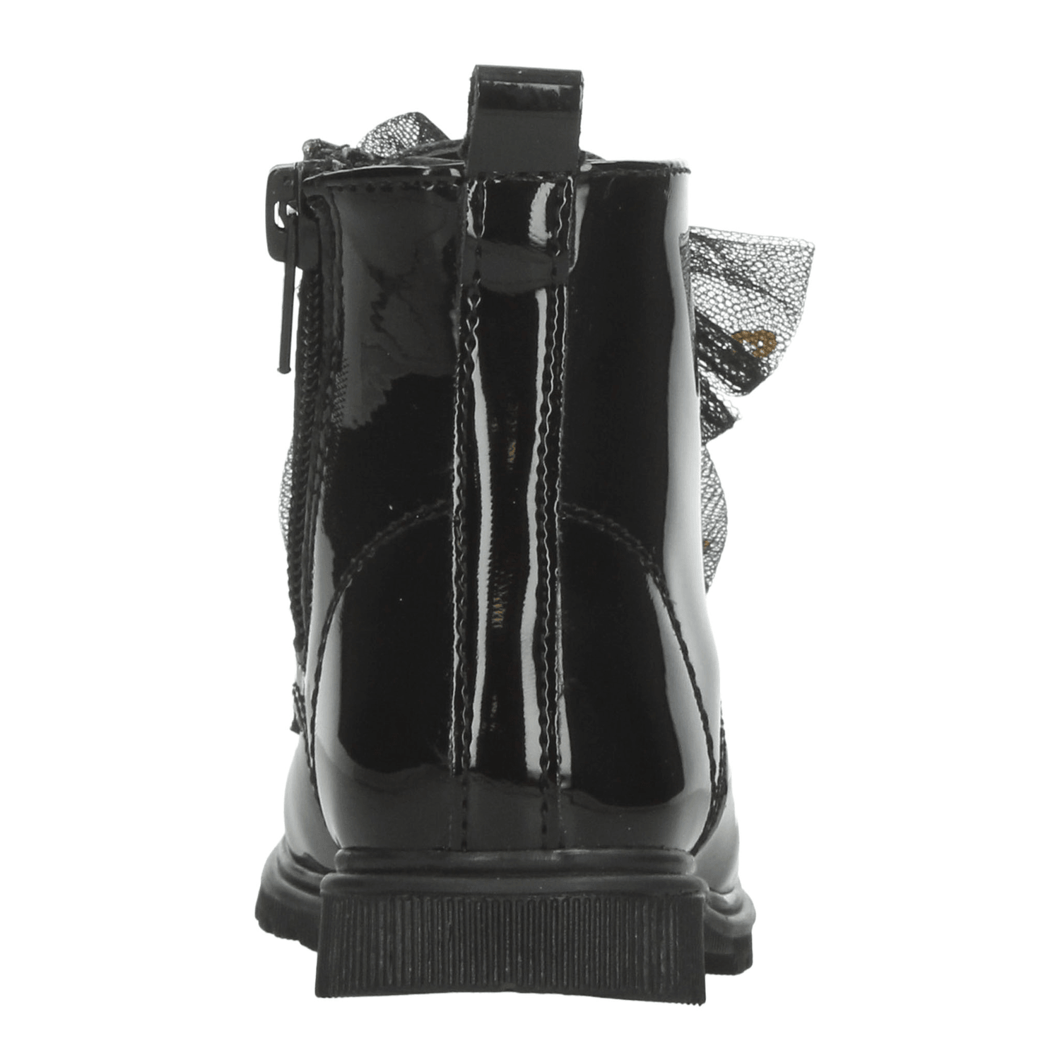 Bota Yuyin Niña Negro Casual Moños Infantil T15-18 — imagen 8