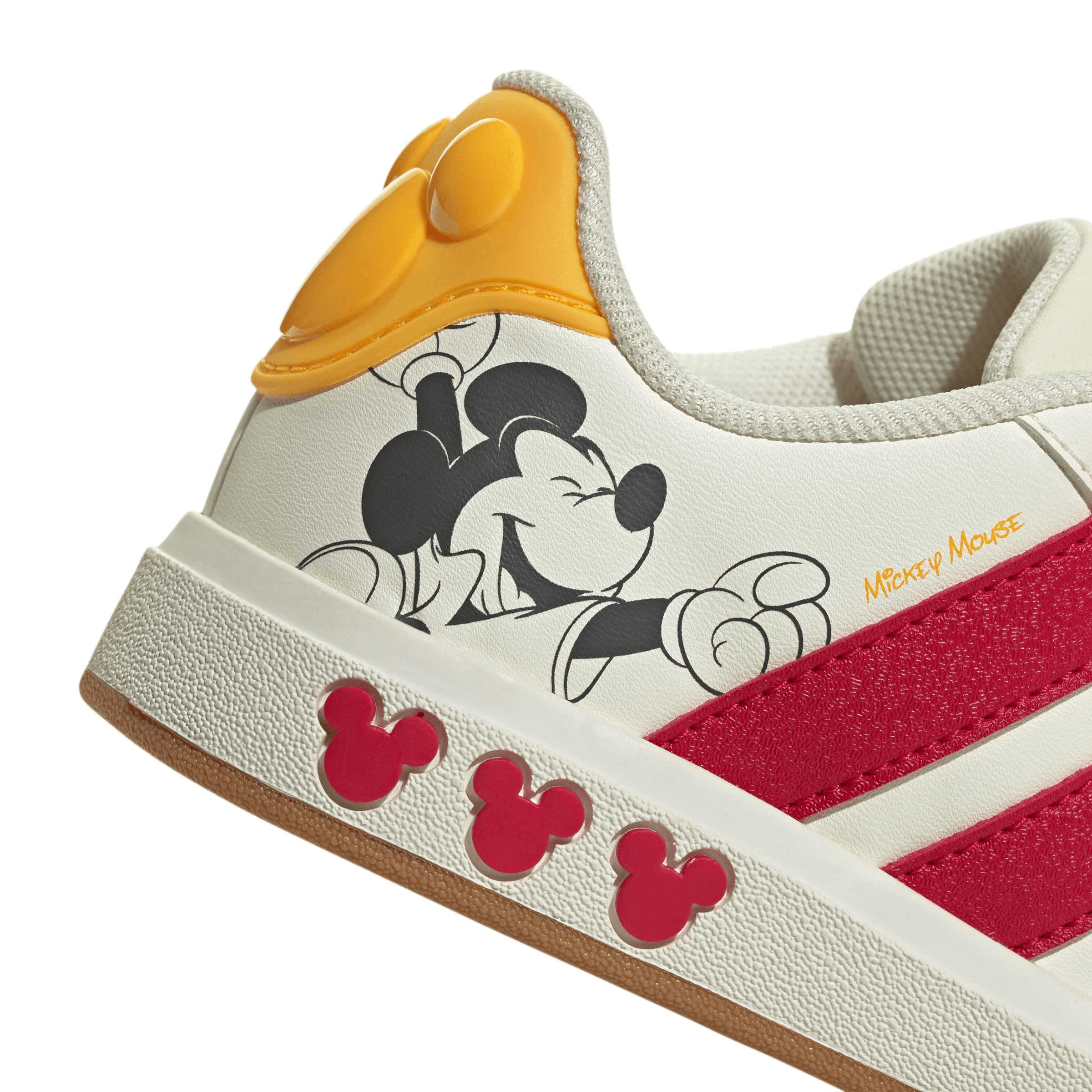 Tenis Adidas Mickey Grand Court Niño Casual Blanco Infantil T16-22 — imagen 13