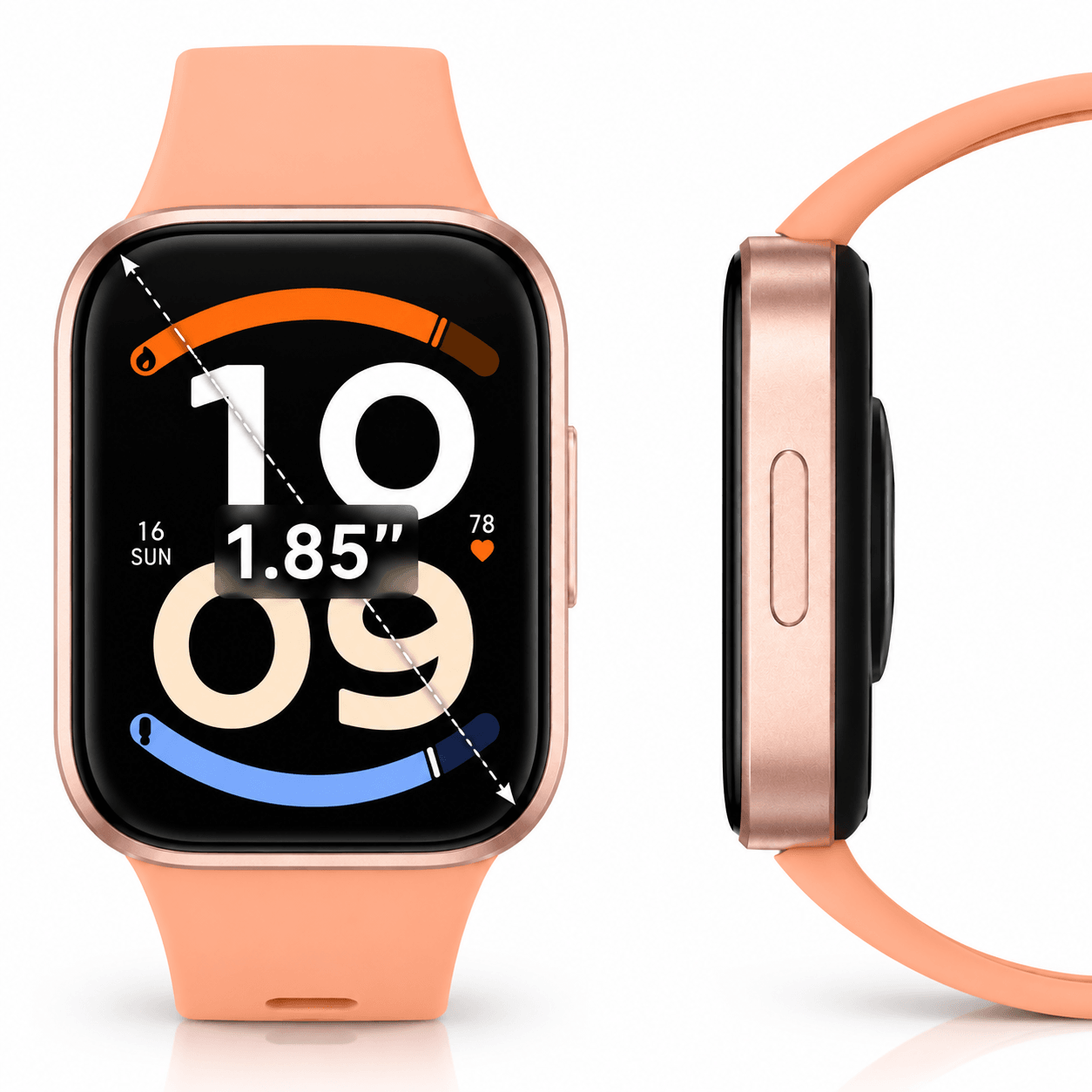 SMARTWATCH XIAOMI REDMI WATCH 6 ACTIVE (ORANGE) + BOCINA SANAG M15 (NEGRA) — imagen 4