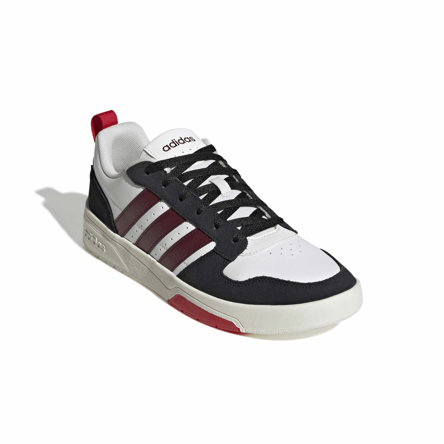 Tenis Adidas Courtwave Hombre Casual Cinta Caballero Blanco — imagen 2