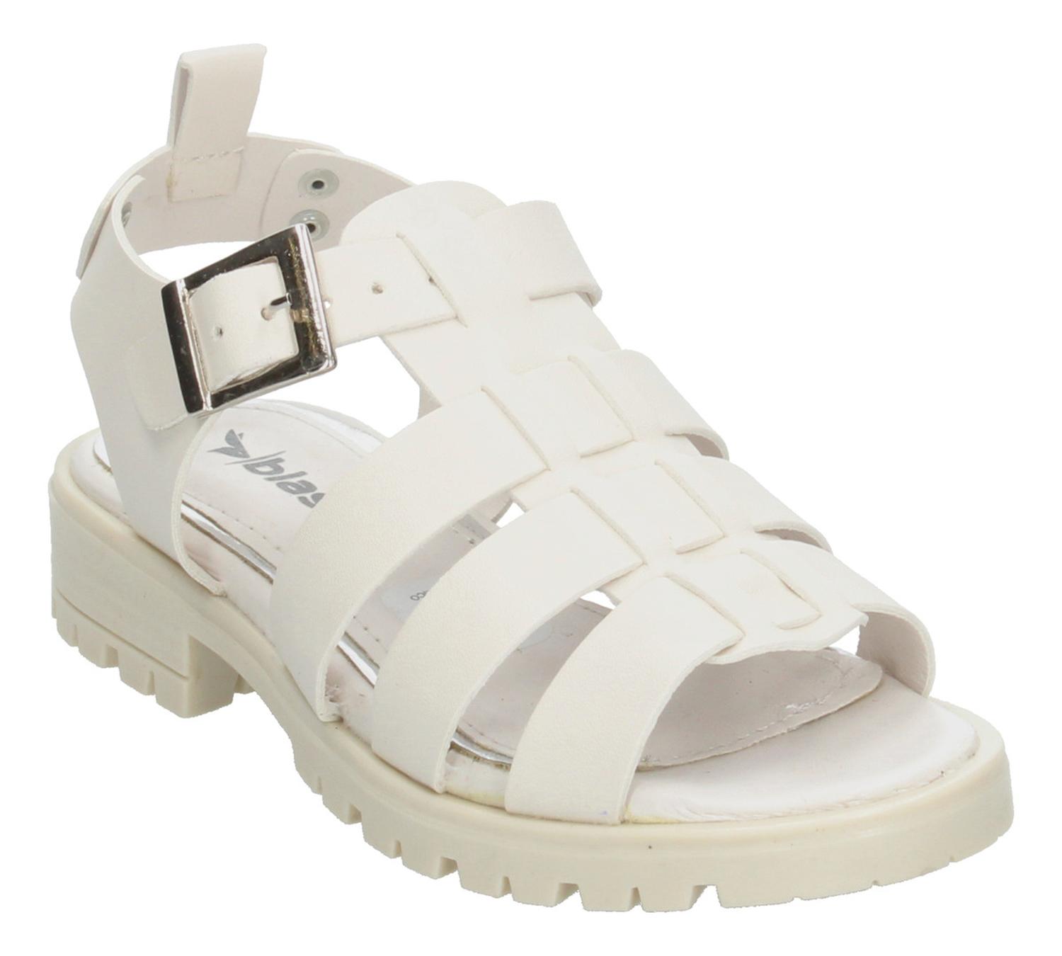Sandalias Blasito Niña Casual Blanco Infantil T18-26 — imagen 3