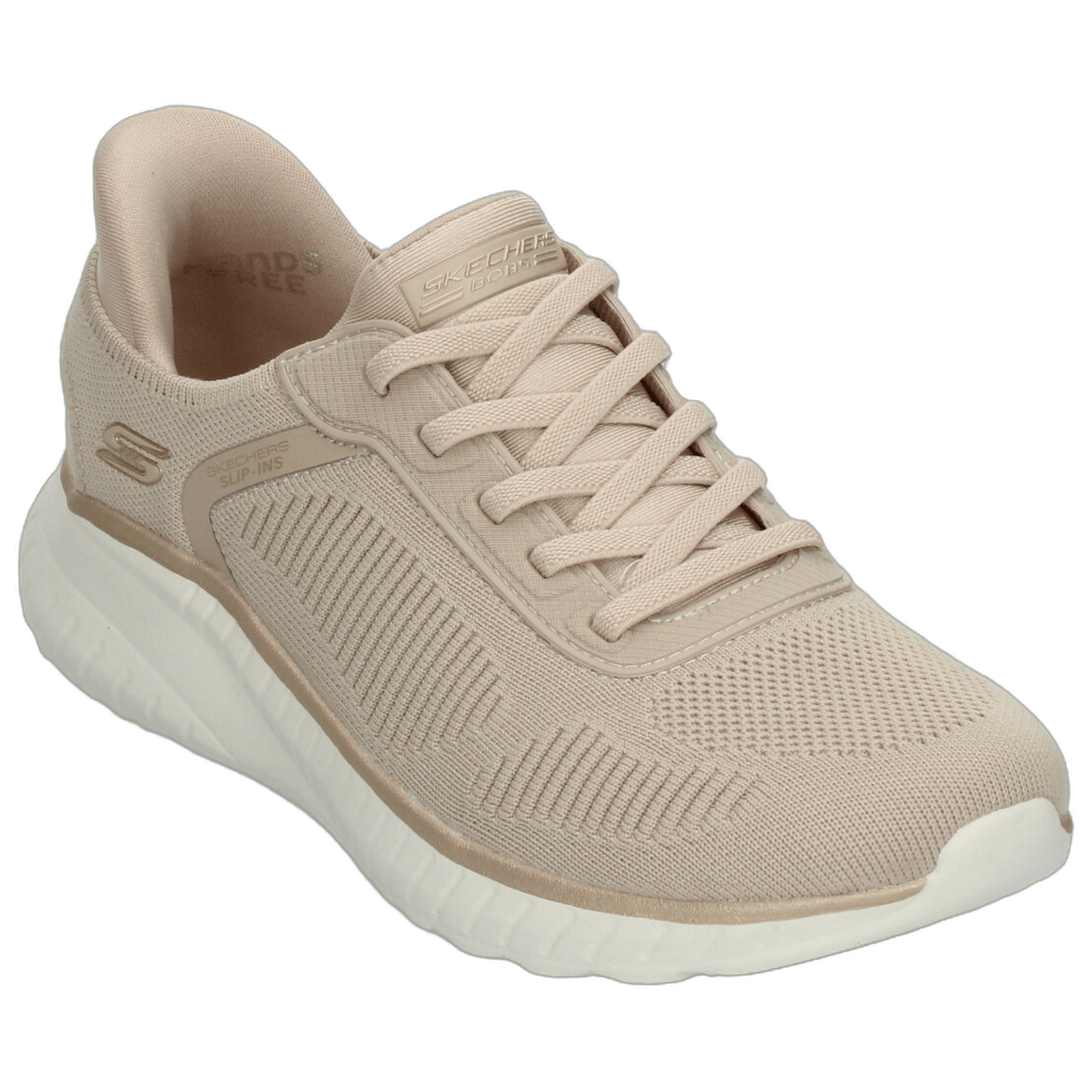 Tenis Skechers Bobs Slip-Ins Dama Beige Deportivo Mujer — imagen 5