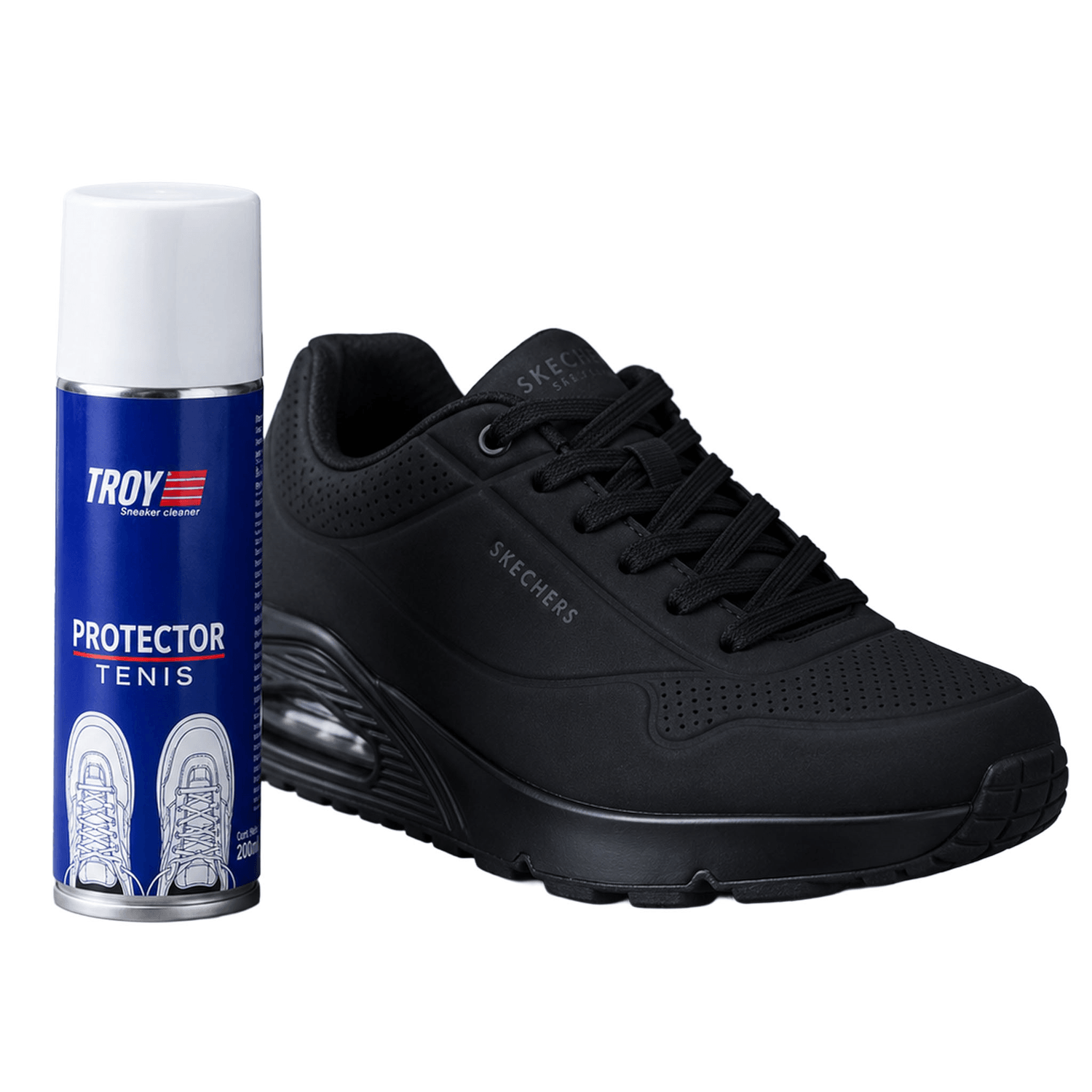 Protector para Tenis Troy Limpieza Spray Repelente — imagen 4