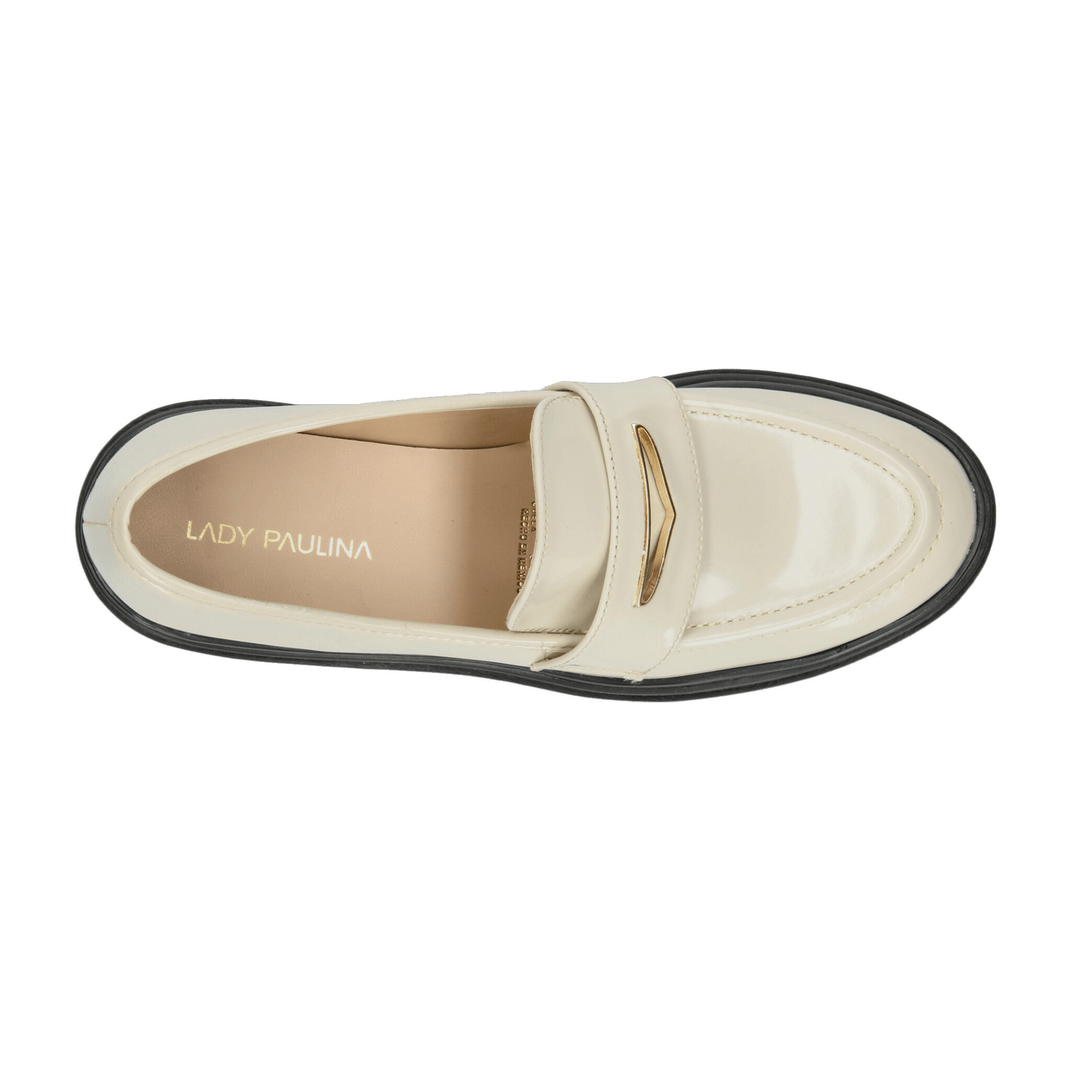 Zapato Dama Paulina Beige Casual Mujer — imagen 9