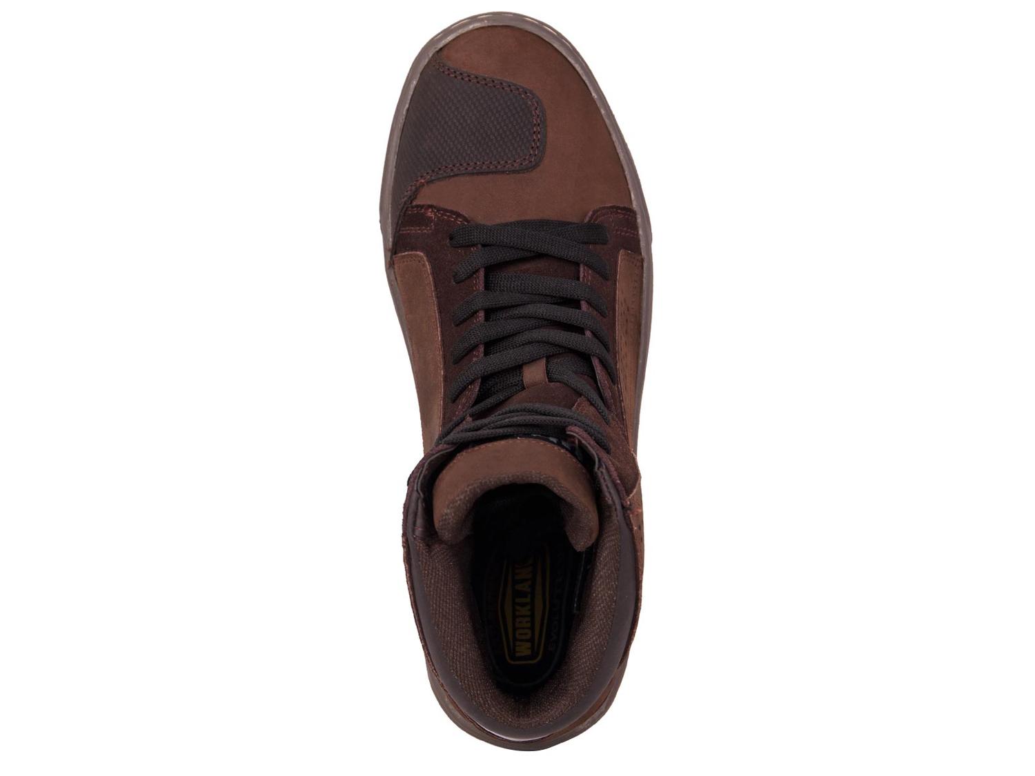 Tenis Motociclista Hombre Botin Moto Biker Wkl 80202 Chocolate — imagen 7