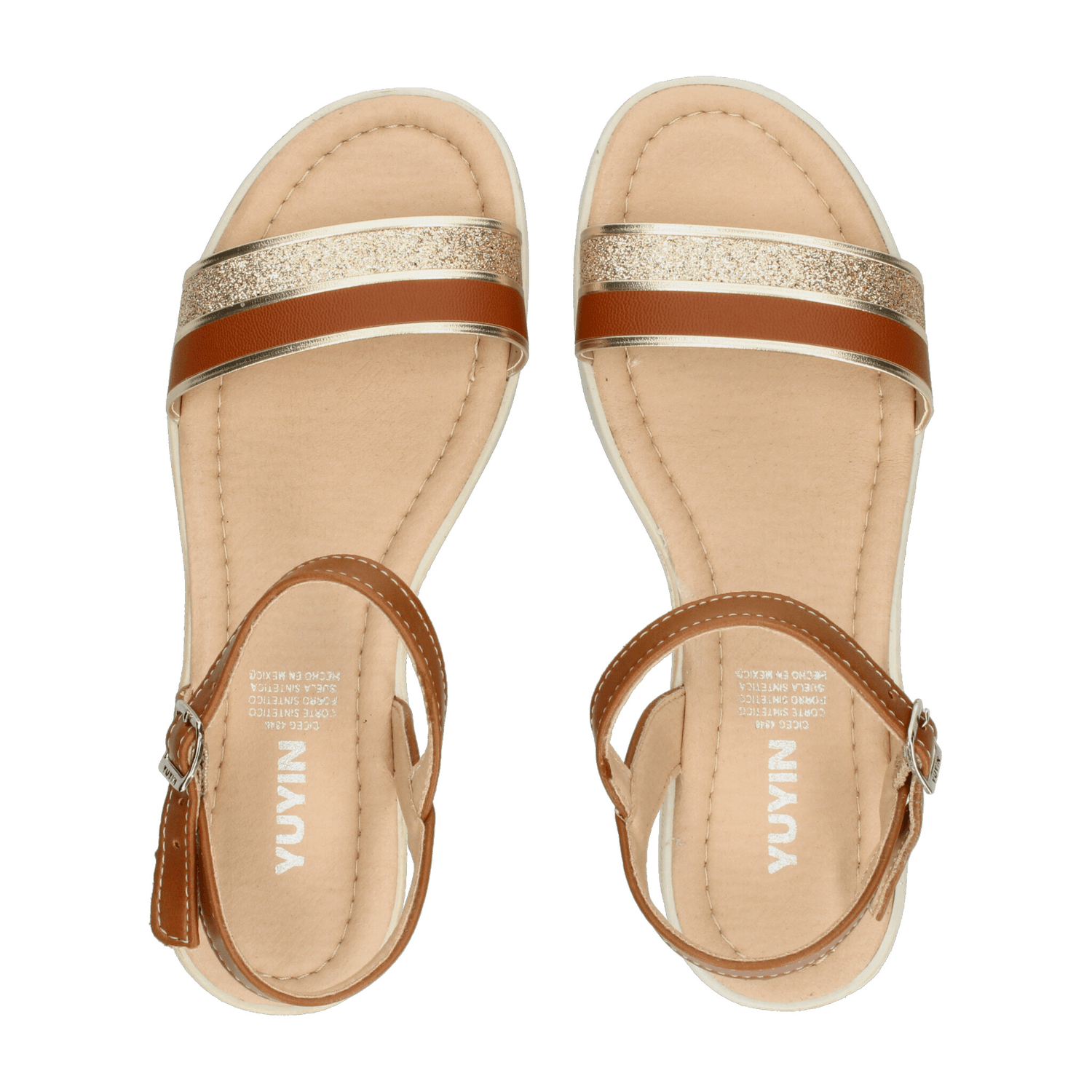 Sandalias Niña Yuyin Café Casual Infantil T22-26 — imagen 11