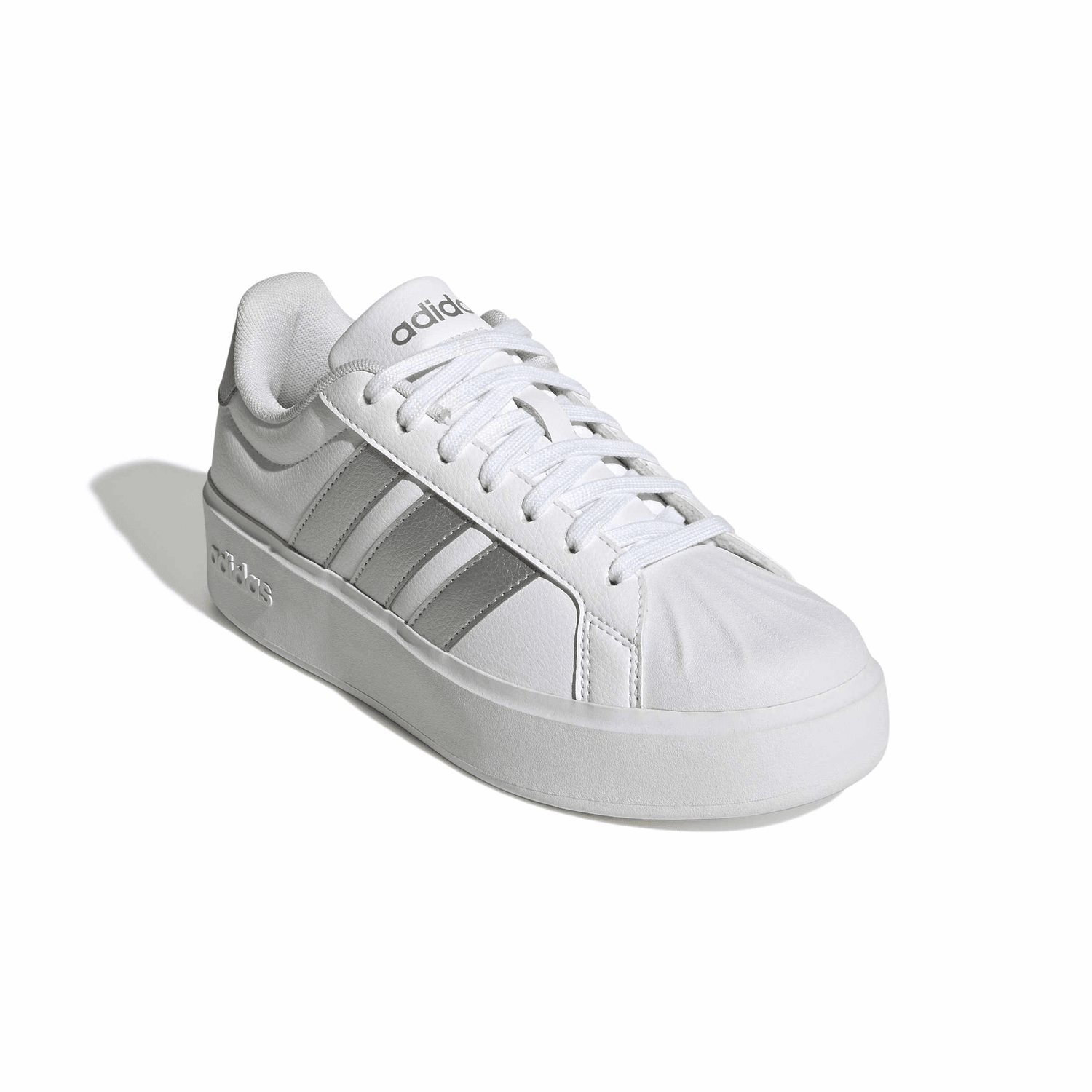 Tenis Adidas Streettalk Bold Dama Casual Blanco Mujer — imagen 2