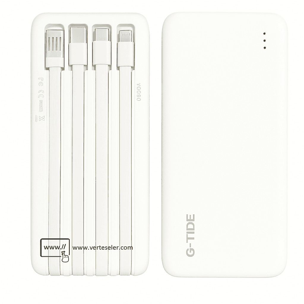 Power Bank 10000Mha P1 G-tide. BLANCO — image 4