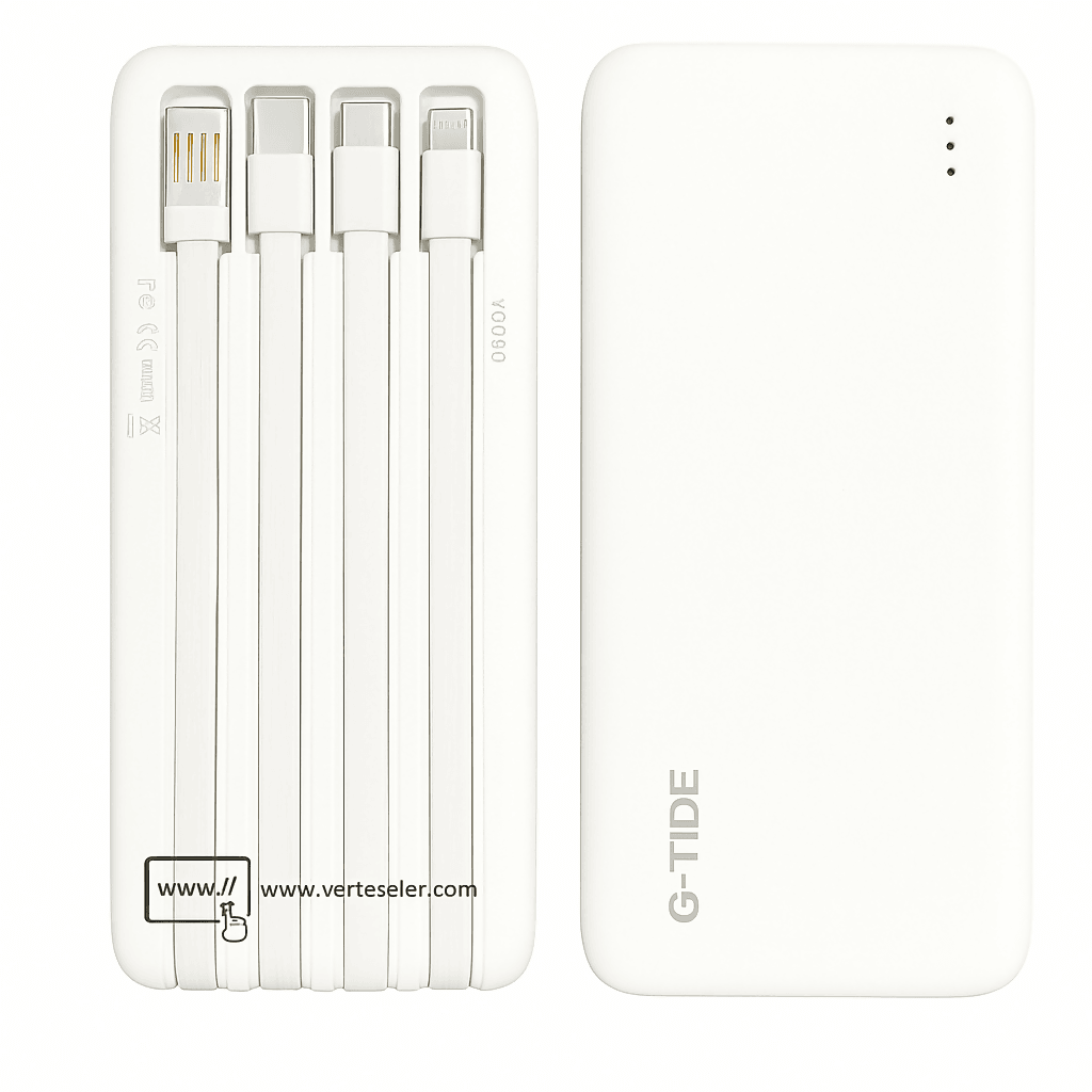 Power Bank 10000Mha P1 G-tide. BLANCO — imagen 4