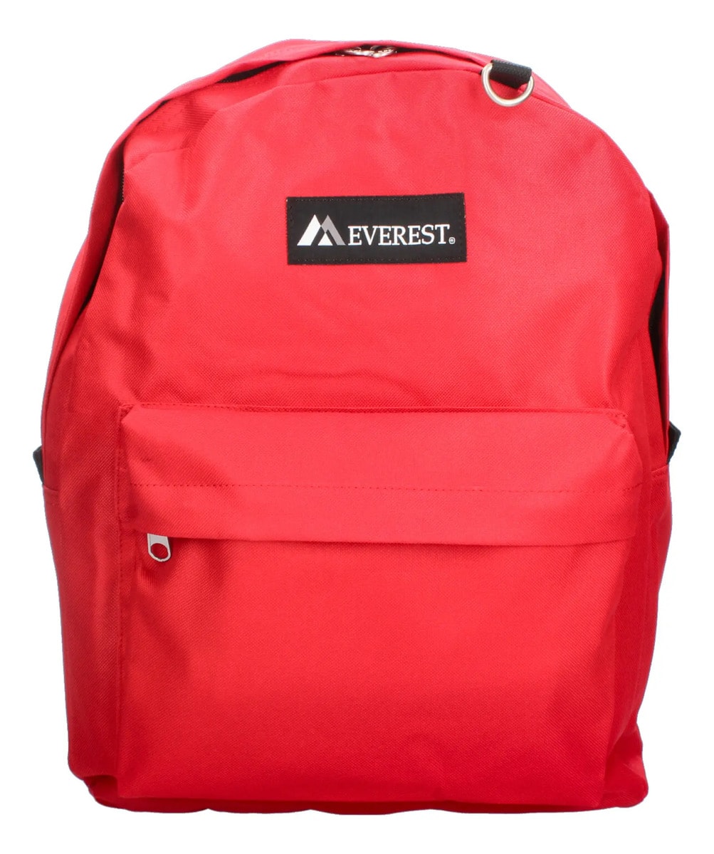 Mochila Everest Escolar Amplia Rojo Unisex 22L — imagen 9
