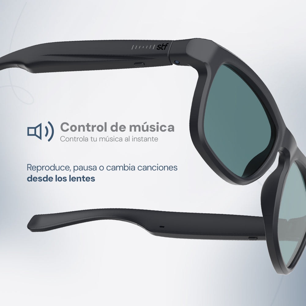 Lentes de Sol con Audio Lennz Plus Audio Glasses STF 5Hrs Uso Protección UV400 — imagen 12