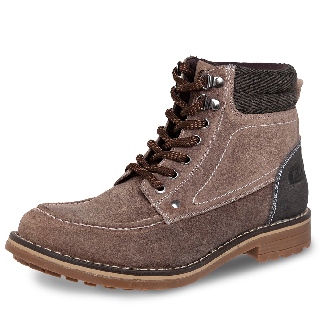 Bota casual Hombre botín piel Vestir Workland 89727 Gris — imagen 6