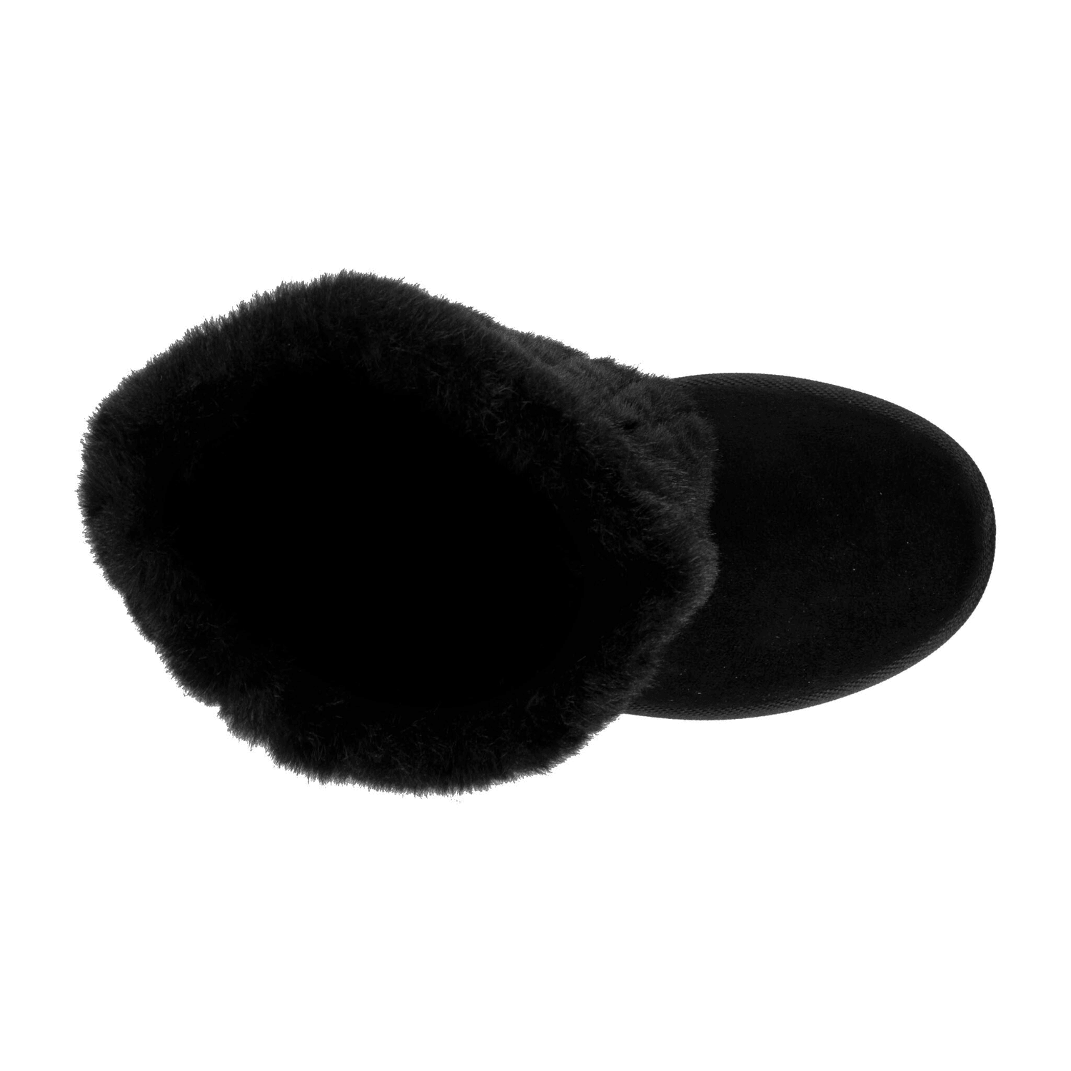 Botín Berlin Dama Negro Peluche Invierno Para Mujer — imagen 9