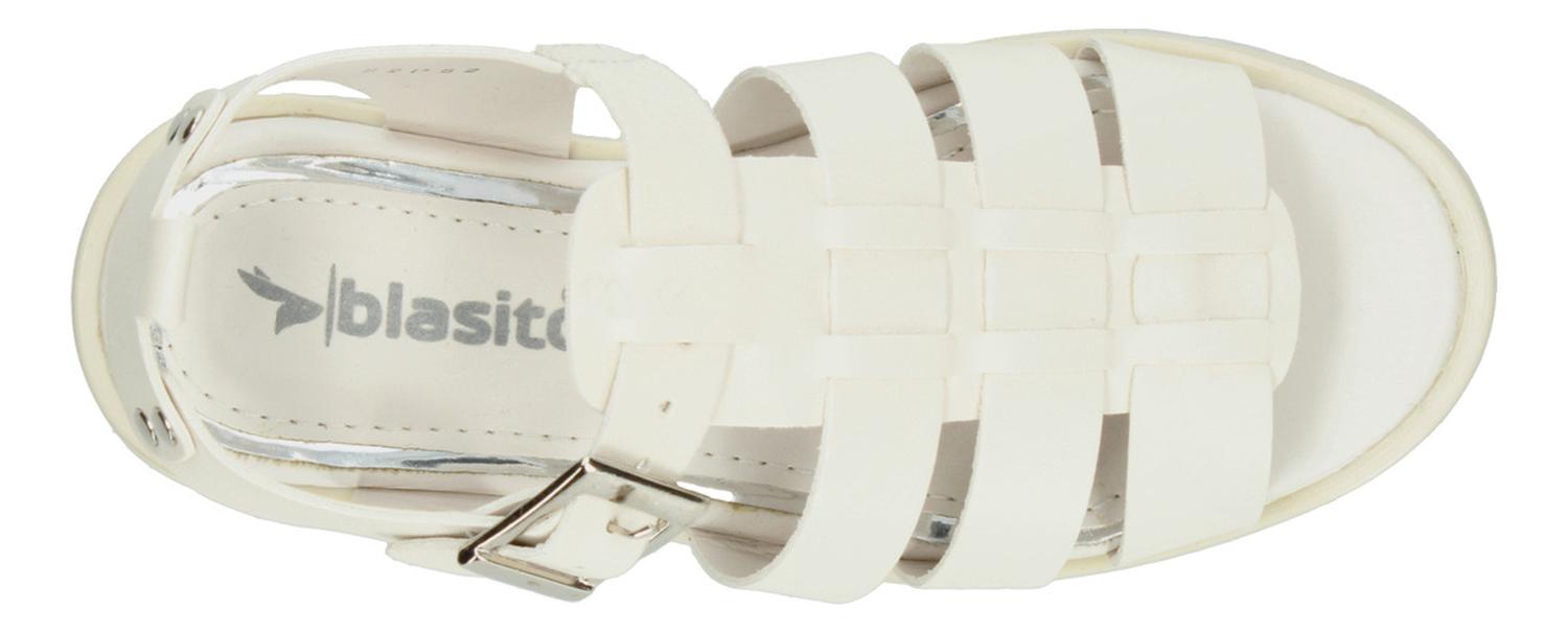 Sandalias Niña Blasito Blanco Casual Infantil T18-26 — imagen 8