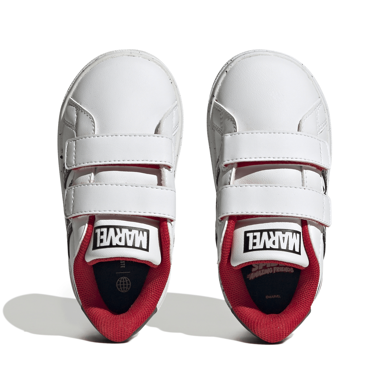 Tenis Adidas Grand Court Niño Casual Blanco Infantil T11-16 — imagen 7