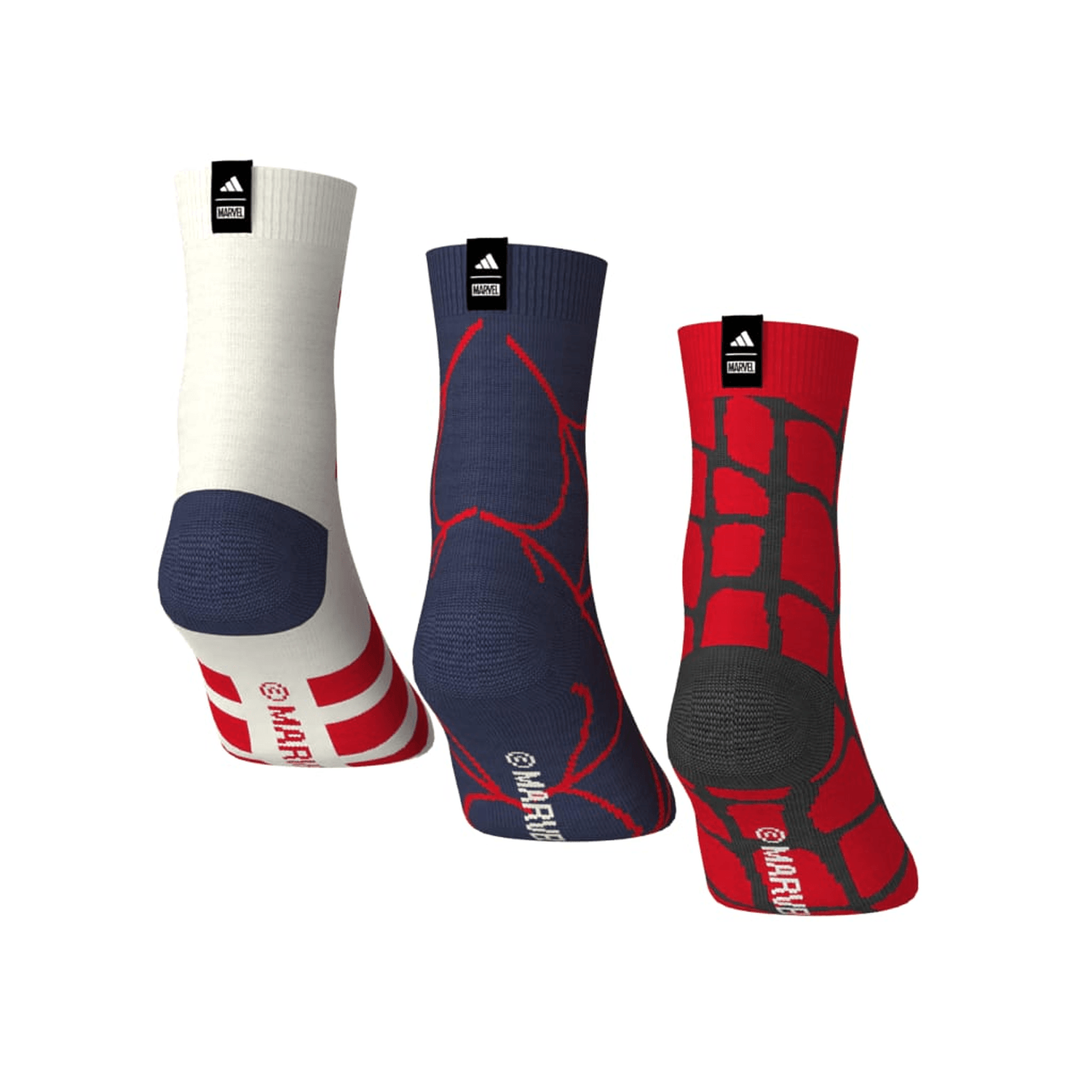 Calcetines Niño Adidas Spider-Man Multicolor 3 Pares Infantil TS — imagen 8