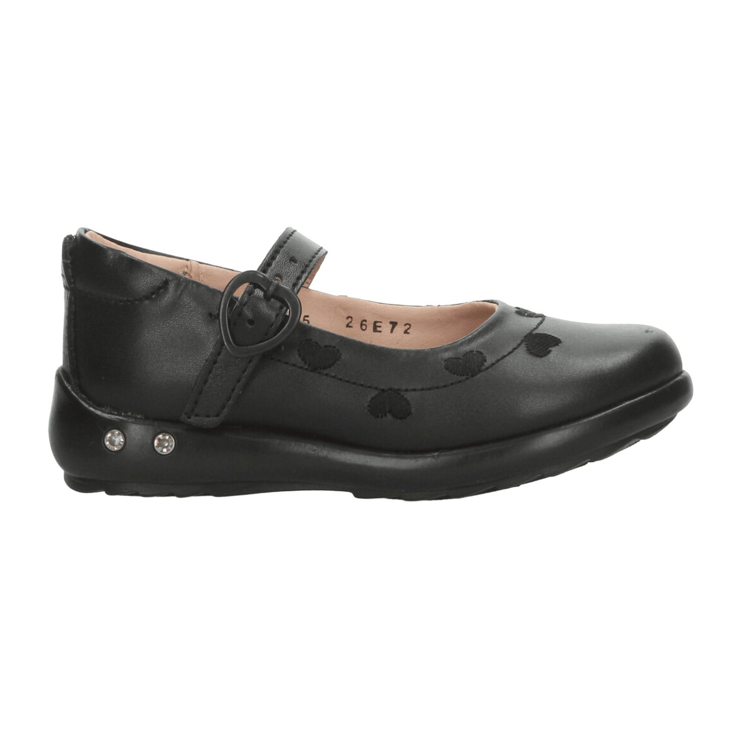 Zapato Blasito Niña Negro Escolar Hebilla Infantil T15-18 — imagen 2