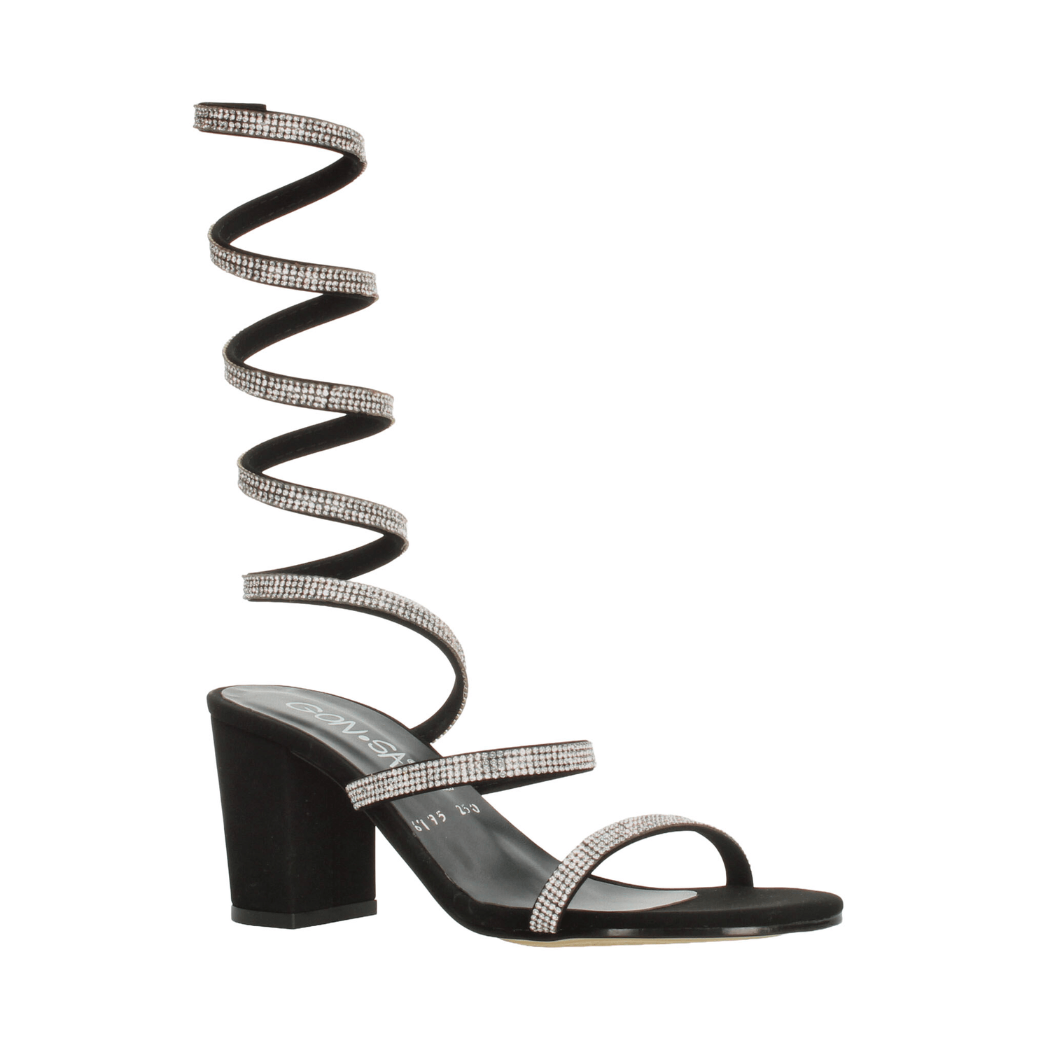 Zapatilla Gonsa Dama Fiesta Negro Mujer — imagen 2