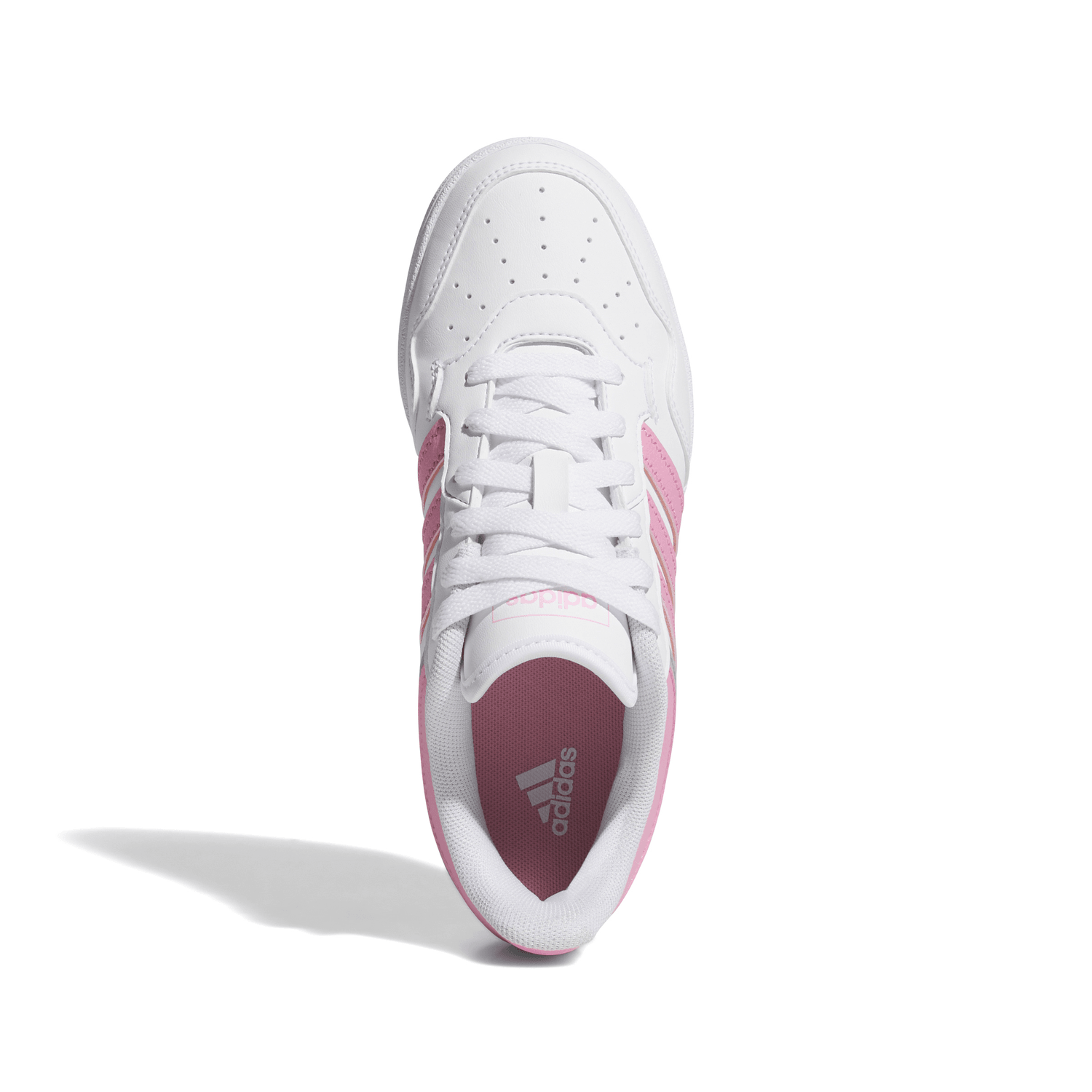 Tenis adidas Hoops 4.0 J Niña Blanco Casual Escolar Dama Jr. T22-25 — imagen 8