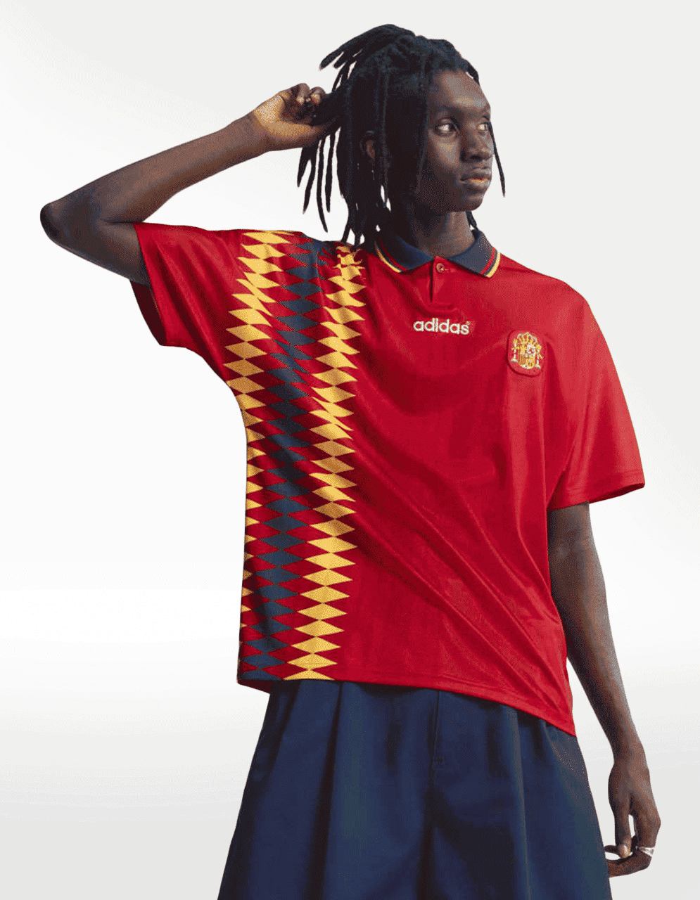 Jersey Adidas FEF España H 94 Multicolor - Mujer — imagen 3
