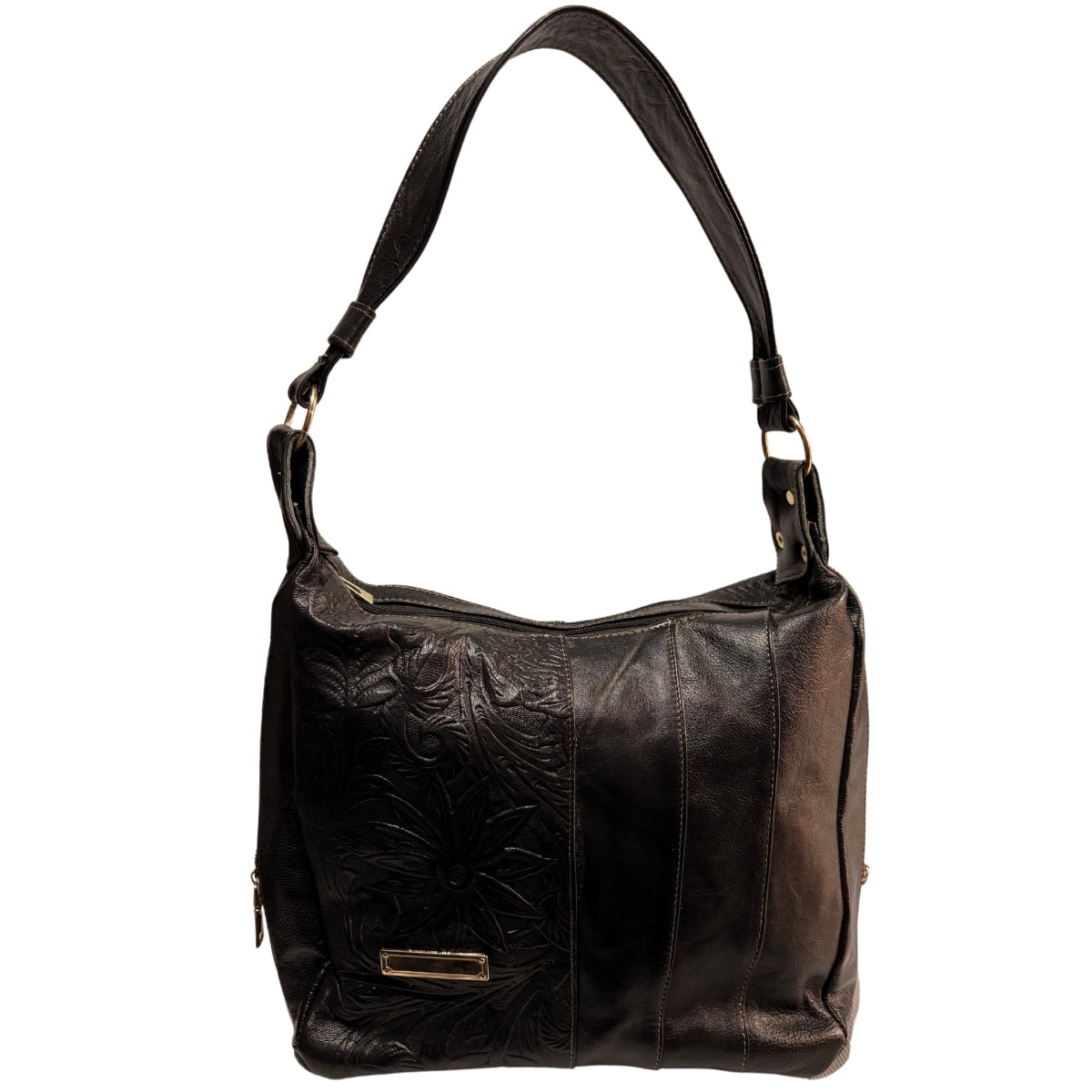 Bolsa De Piel Original Suave Grande Para Mujer Jf72 — imagen 5