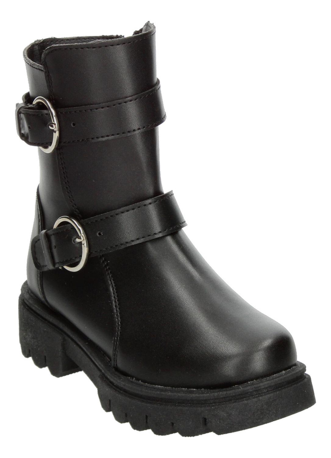 Bota Niña Jakuna Negro Casual Infantil T18-22 — imagen 5